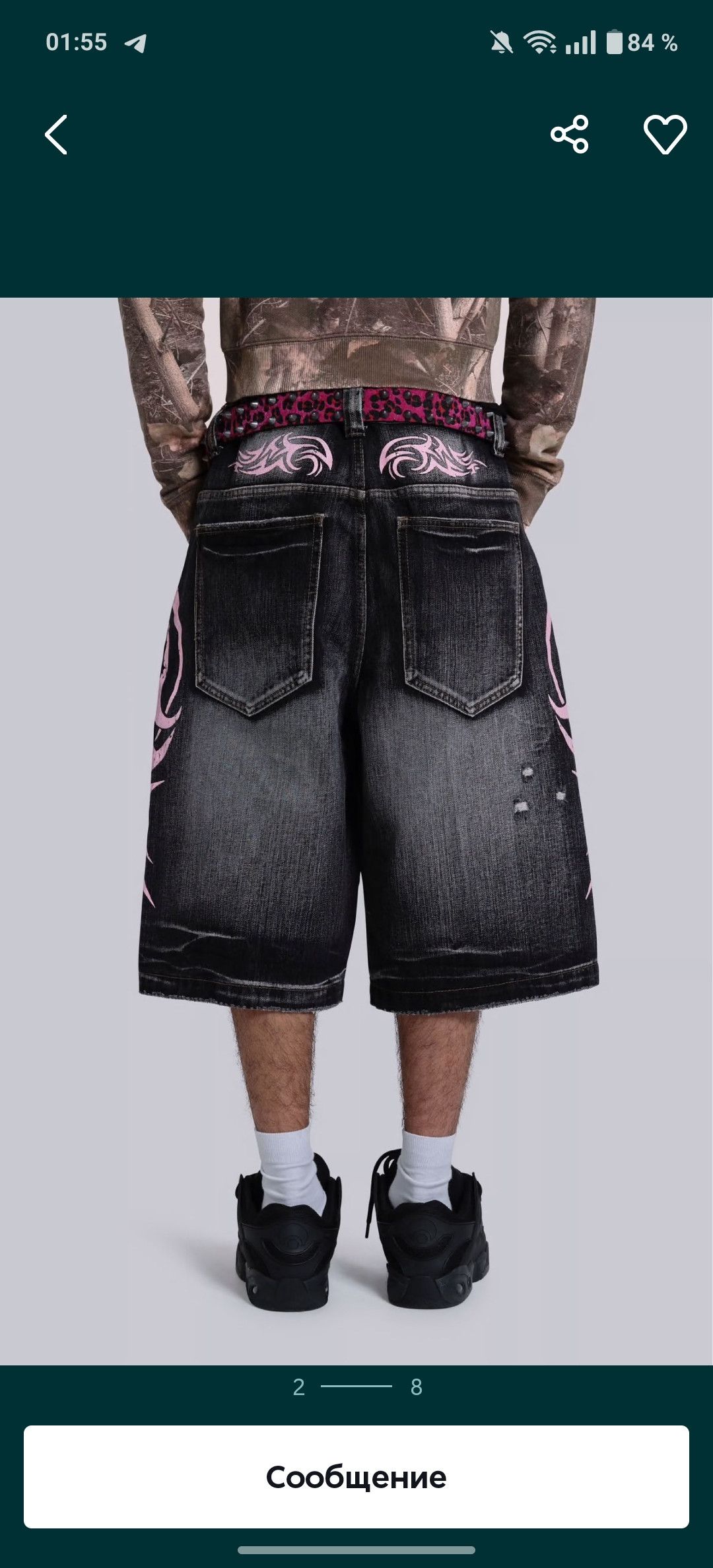 Jaded London Jaded London shorts black Size US 32 / EU 48 - 4 Thumbnail