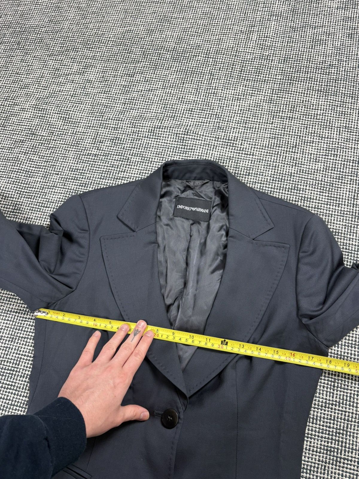 Emporio Armani Emporio Armani by Giorgio Armani women luxury blazer jacket Size L / US 10 / IT 46 - 7 Thumbnail