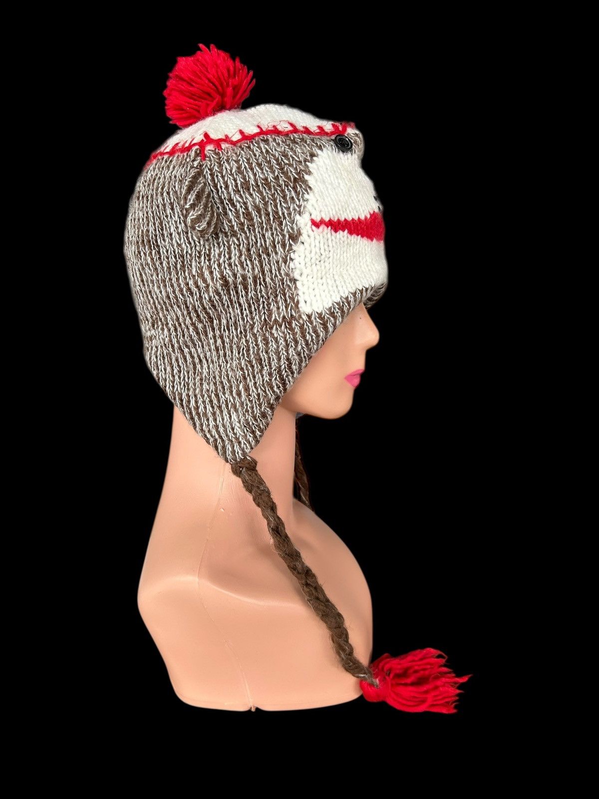 Kapital Bunny Japanese Style Knitted Beanie Hats Size ONE SIZE - 3 Thumbnail