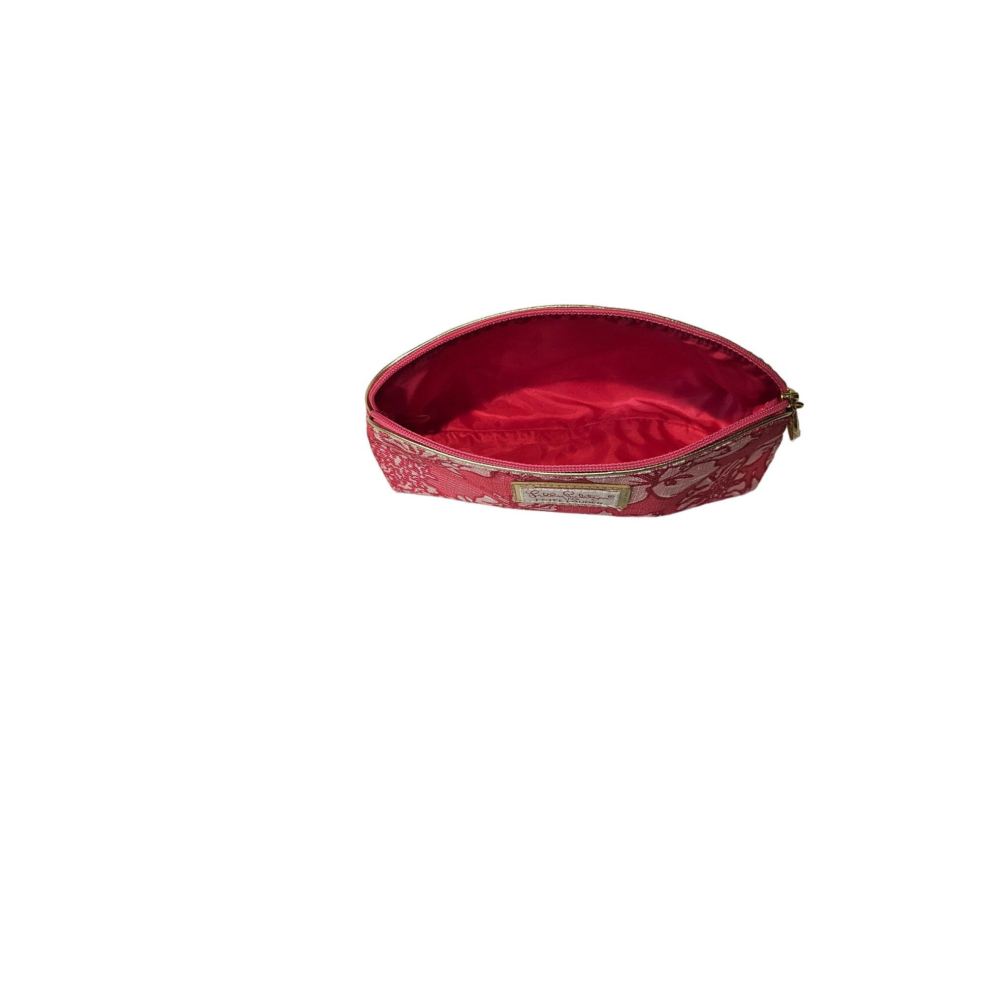 Other Lilly Pulitzer Estee Lauder Women's Red/Pink Floral Makeup C Size ONE SIZE - 3 Thumbnail