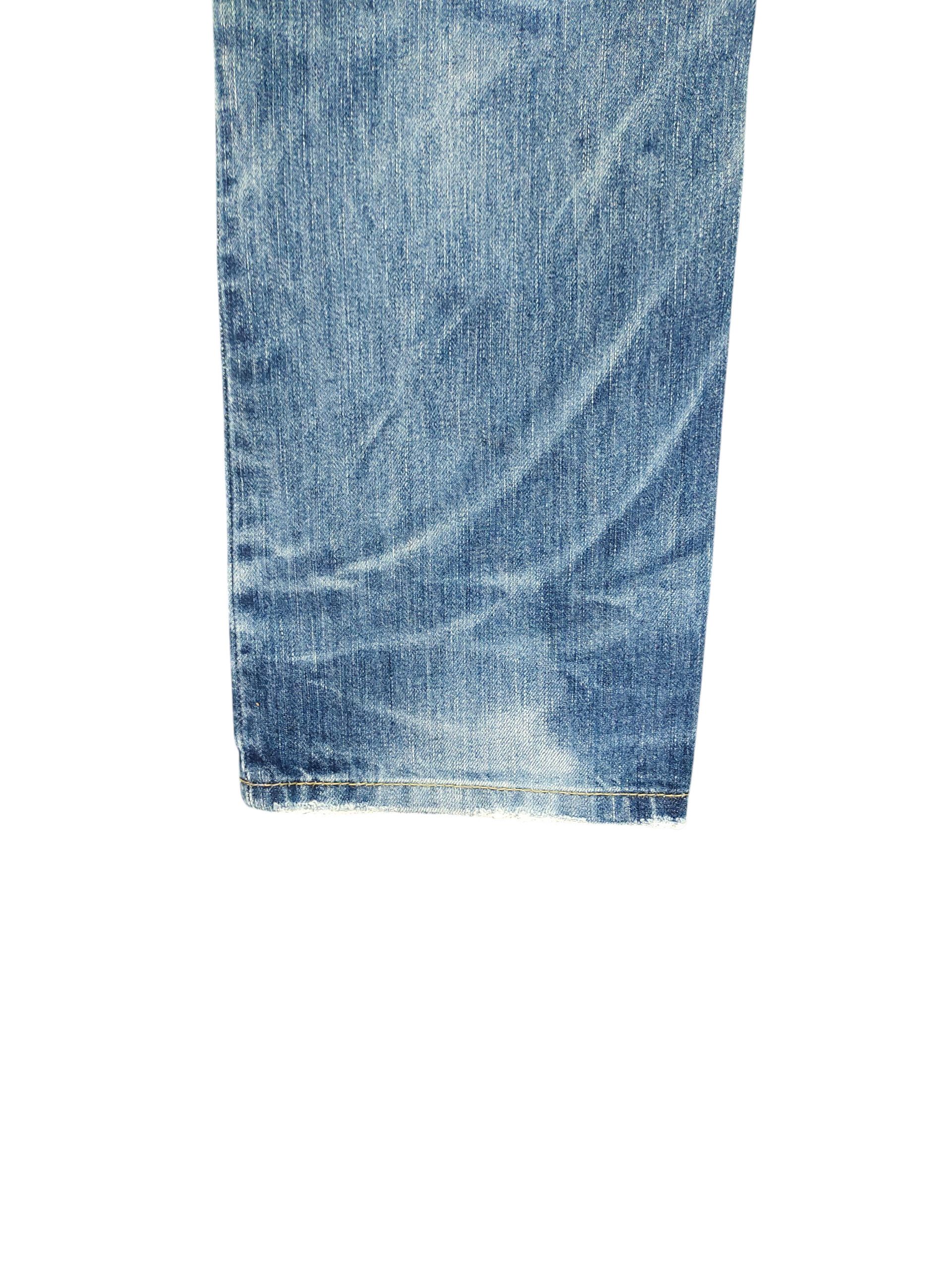 Number (N)ine × Undercover Yoshitomo Nara Lolita Clawmark Distress Denim Jeans Size US 30 / EU 46 - 6 Thumbnail