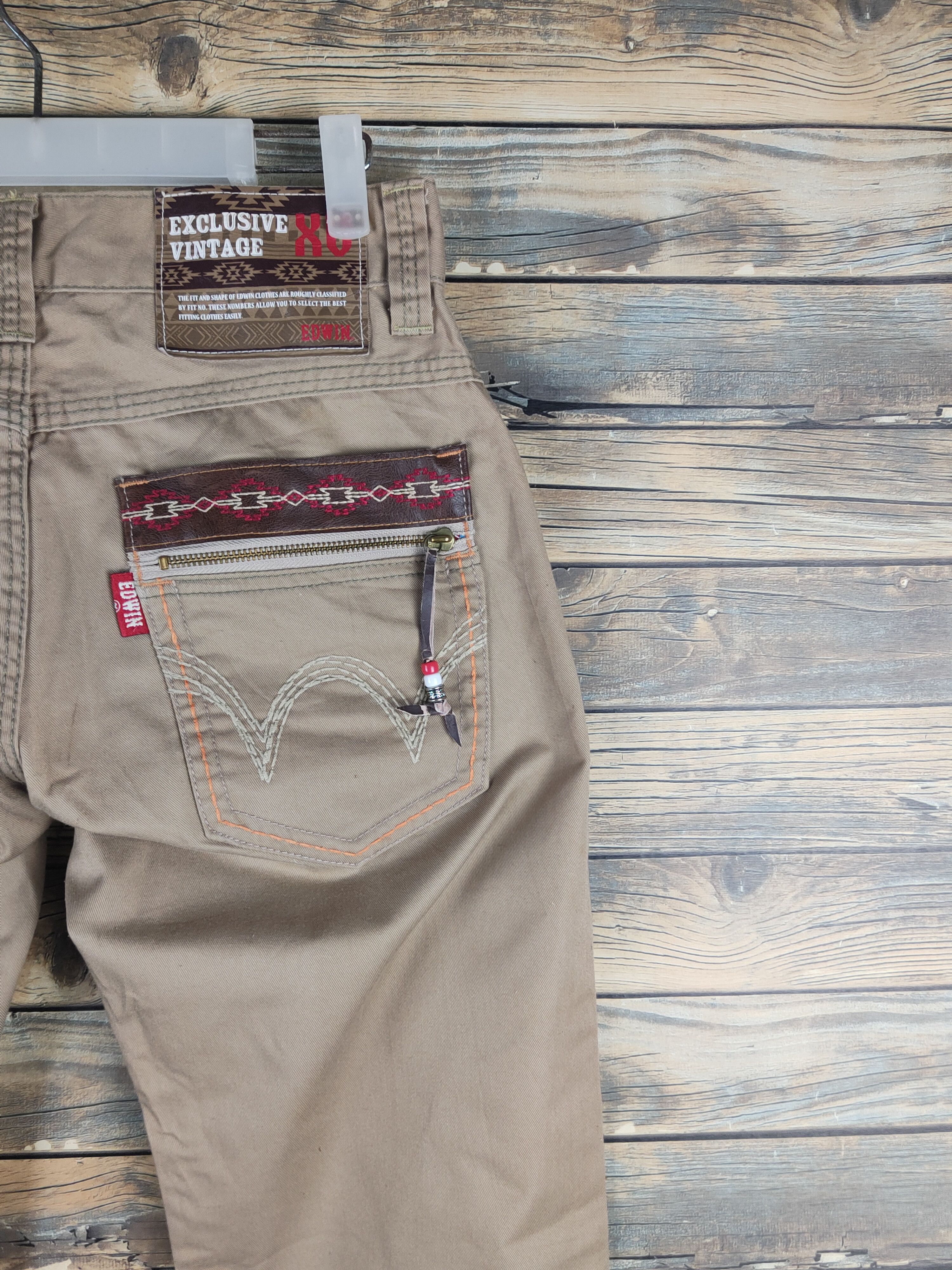 Edwin DL Edwin Beige Multipocket Casual Pants #46-243T Size US 28 / EU 44 - 11 Thumbnail