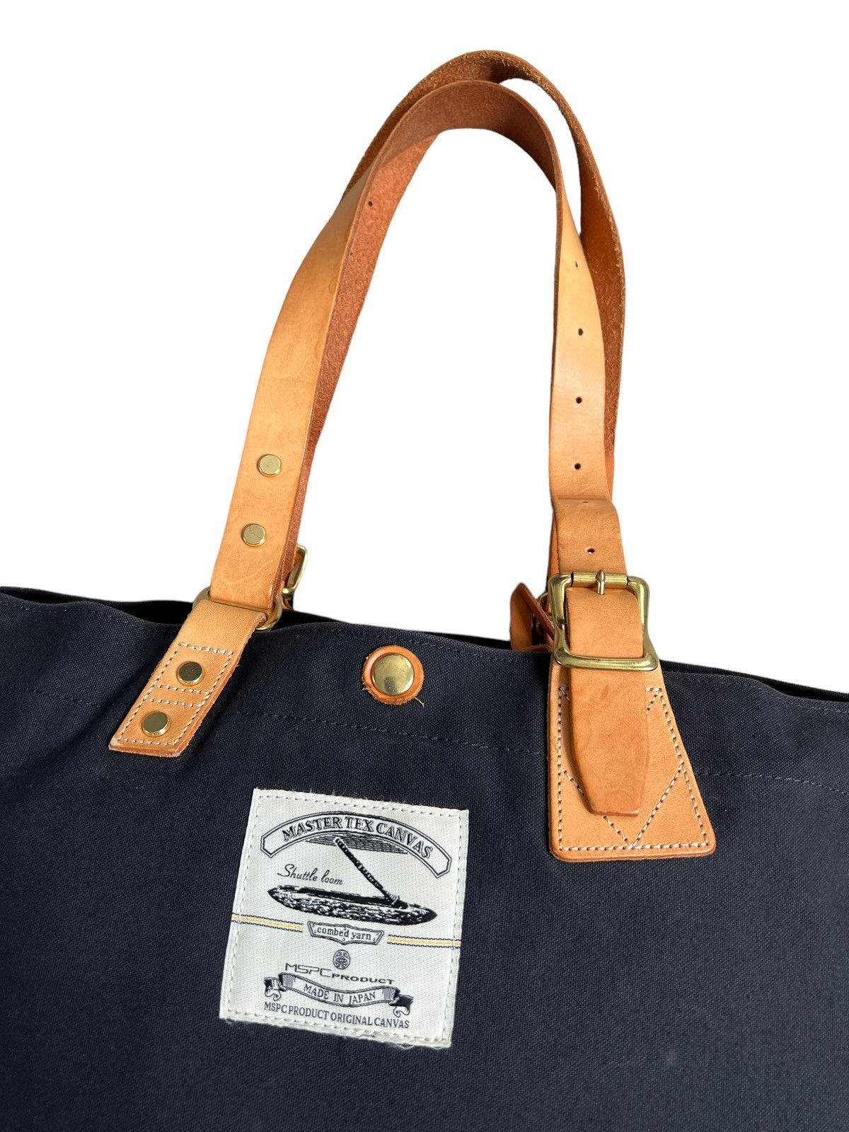 Japanese Brand × MasterPiece × Porter Masterpiece 🇯🇵 Master Tex Canvas Zipper Tote/ Hand Carry Bag Size ONE SIZE - 13 Thumbnail