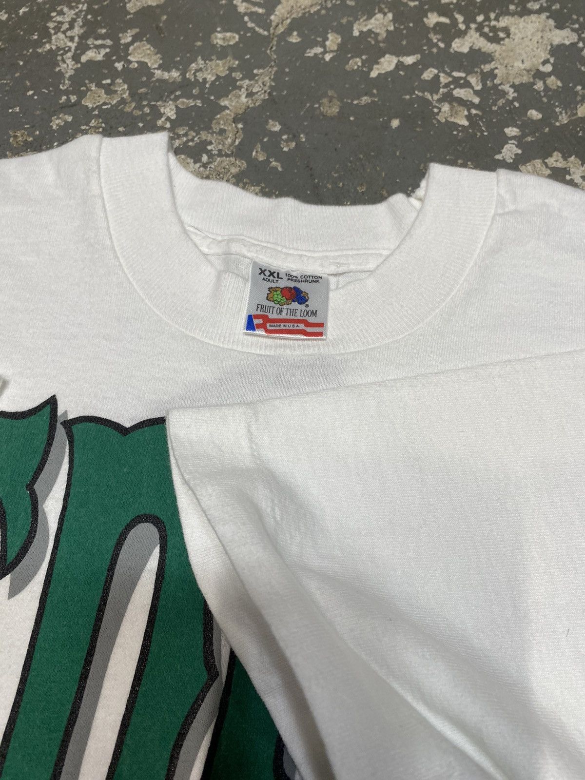 MLB × Vintage Vintage Green Monster Boston Red Sox MLB 1993 Tshirt Size US XXL / EU 58 / 5 - 6 Thumbnail