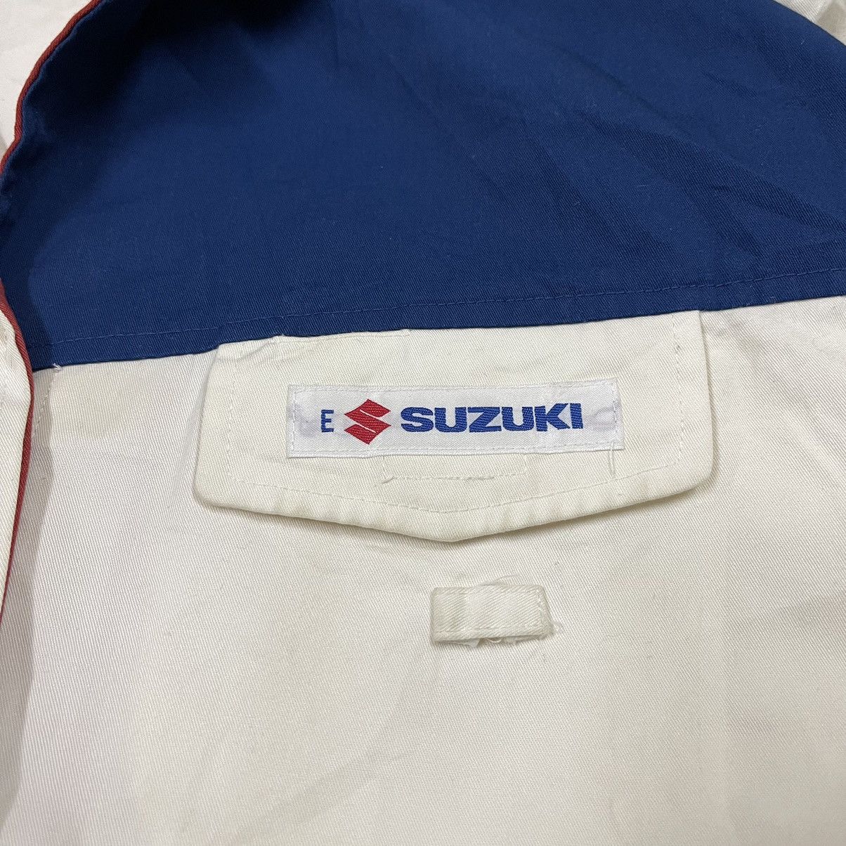 Vintage Vintage 90s SUZUKI Workwear Jacket Size US L / EU 52-54 / 3 - 3 Thumbnail