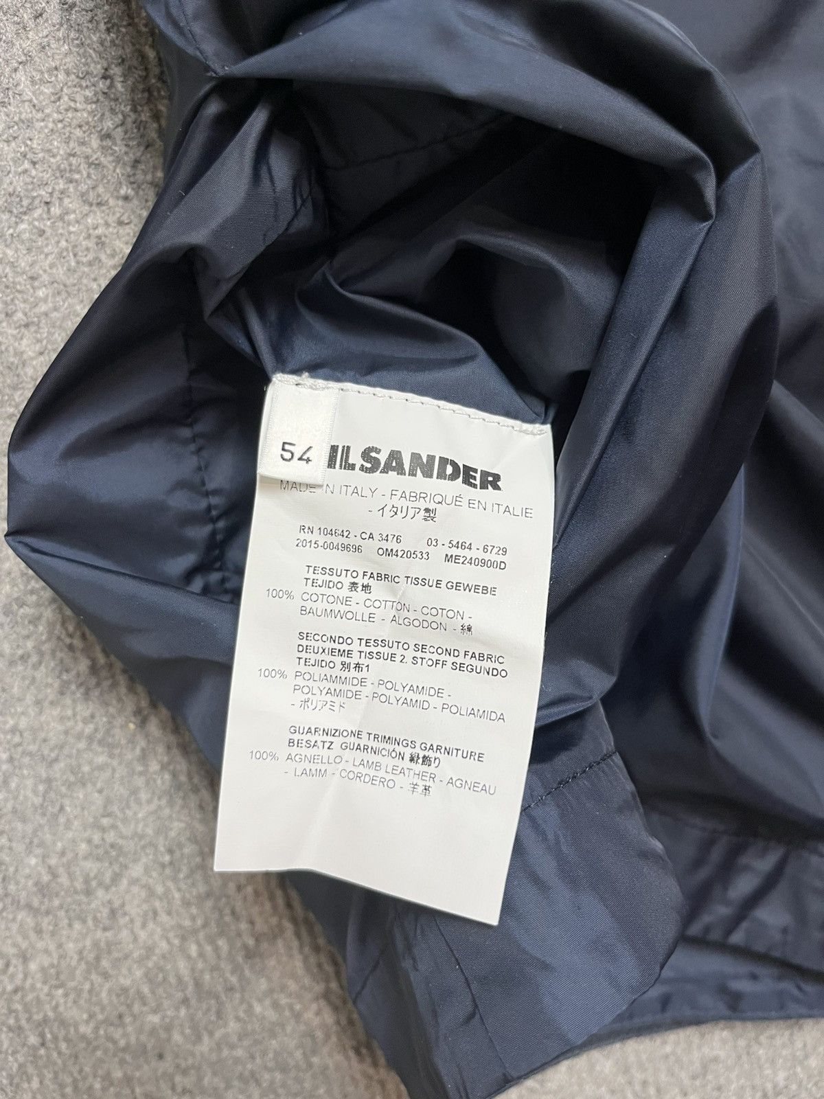 Jil Sander Jil Sander reversible Cotton-Nylon jacket Size US L / EU 52-54 / 3 - 12 Thumbnail