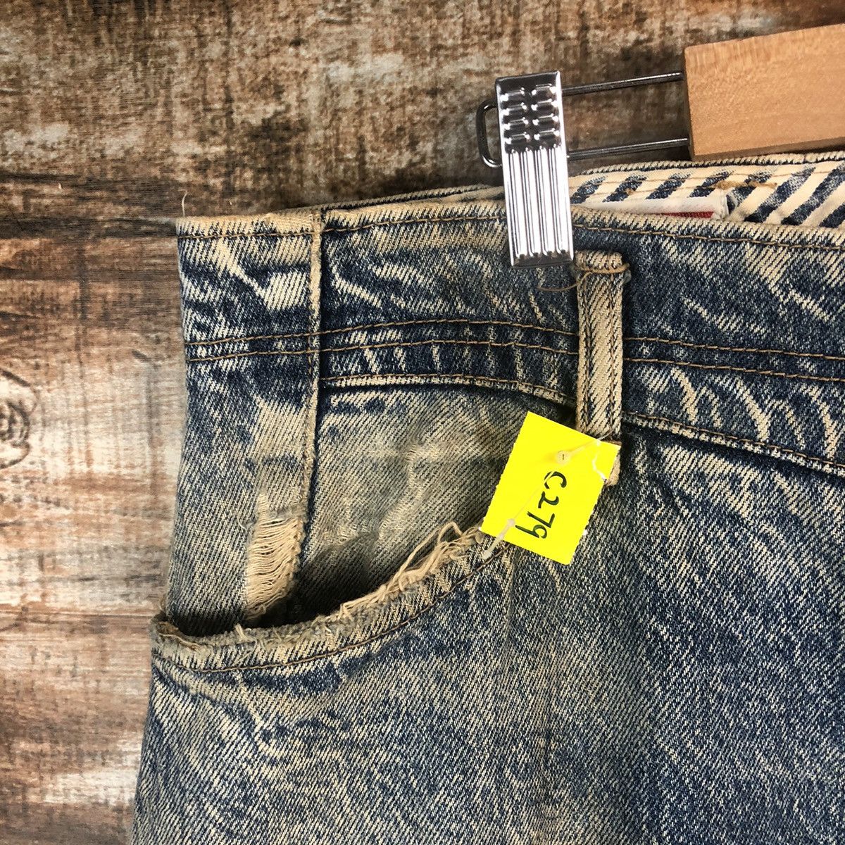 Big John DL Big John Blue Denim Pants #C279 Size US 34 / EU 50 - 7 Thumbnail