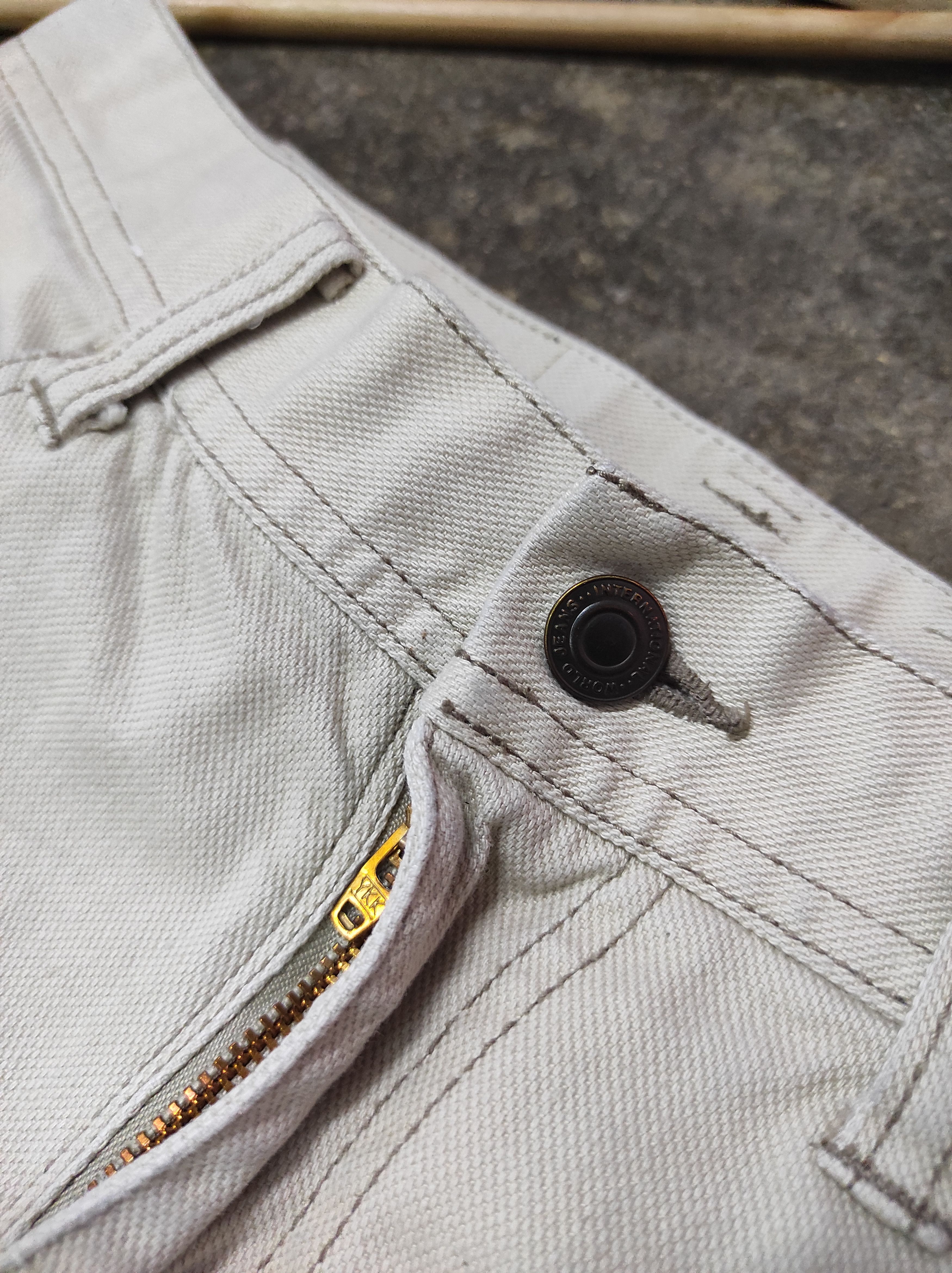 Japanese Brand G . GROUND TACTICAL CARGO POCKET DENIM JEANS DISTRESSED Size US 30 / EU 46 - 6 Thumbnail