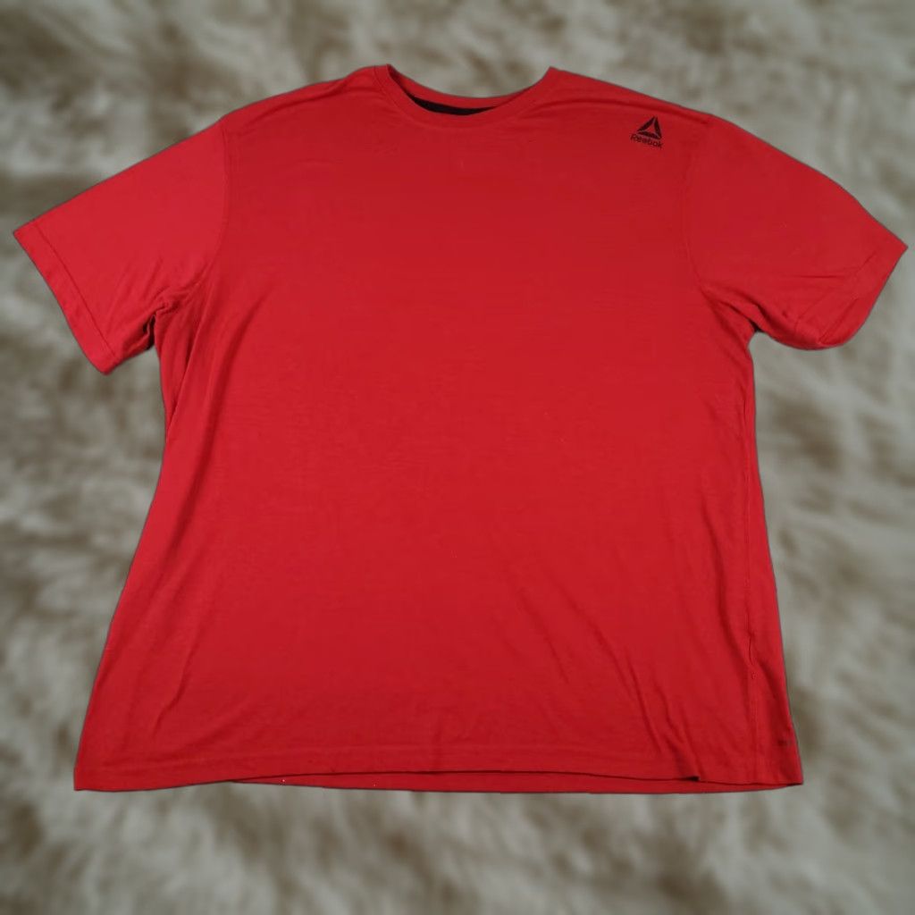 Reebok Reebok T Shirt Mens Size 2XL Red Active Gym Work Out Pullover Short Sleeve Size US XXL / EU 58 / 5 - 1 Thumbnail