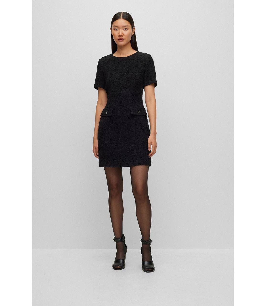 Hugo Boss NEW! Woolen short dress Hugo Boss Size: M (US 6) Size M / US 6-8 / IT 42-44 - 1 Thumbnail