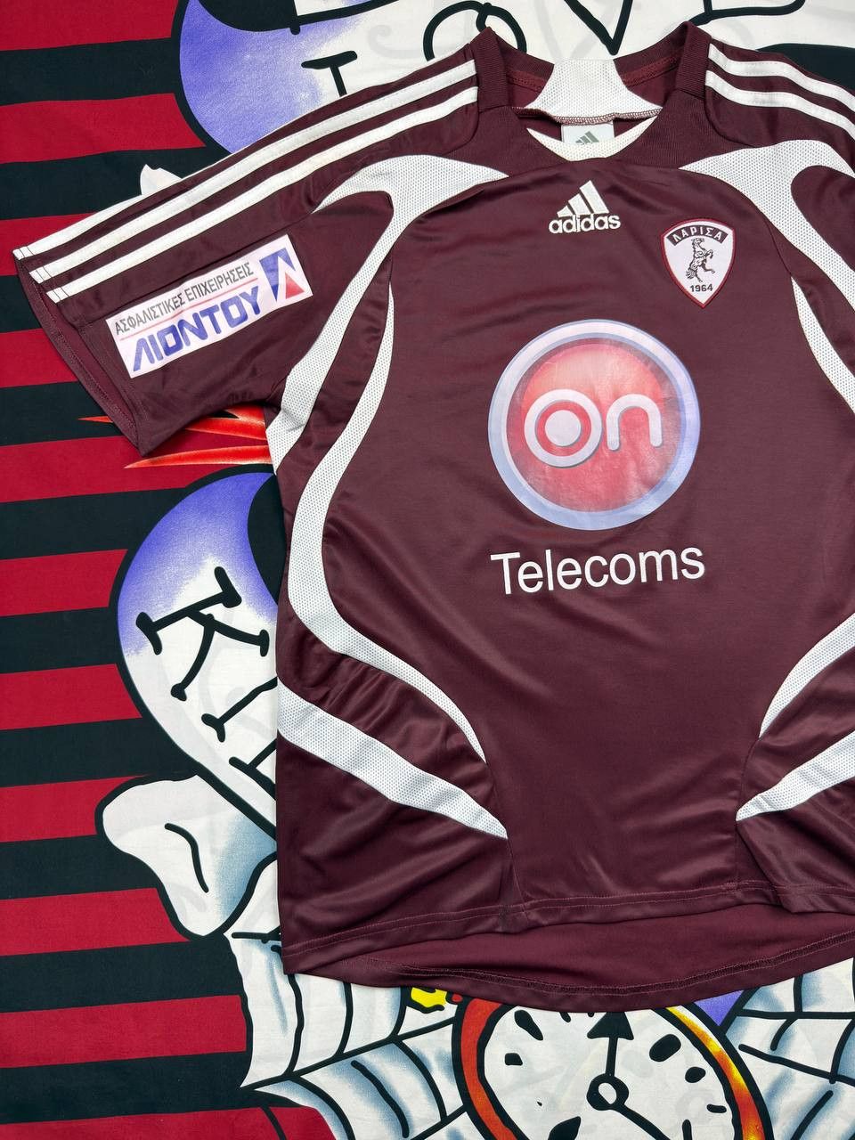 Adidas Adidas Larissa jersey adults away original football shirt Size US M / EU 48-50 / 2 - 2 Thumbnail
