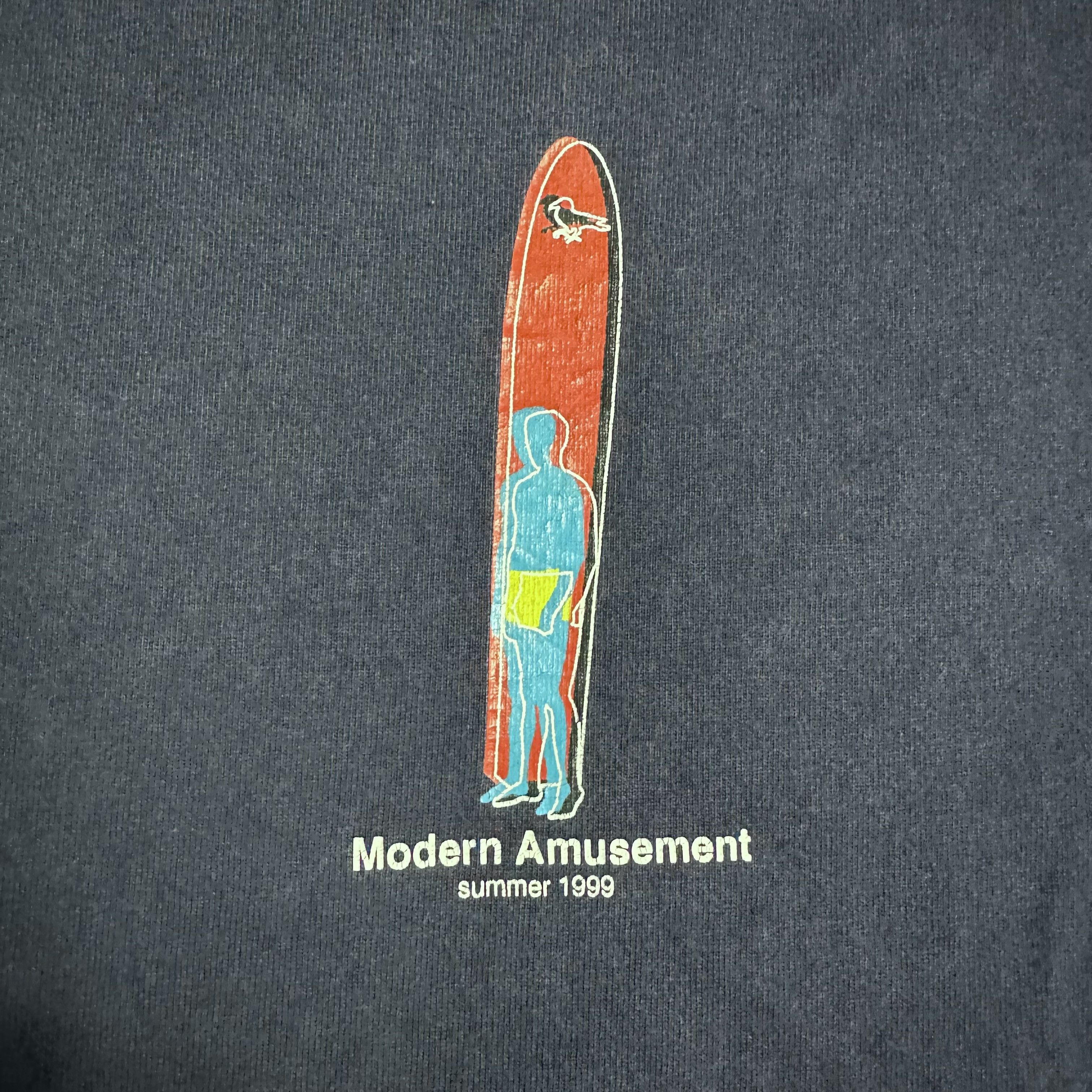 🔥RARE🔥Vtg Modern Amusement Streetwear T-shirt Made in USA