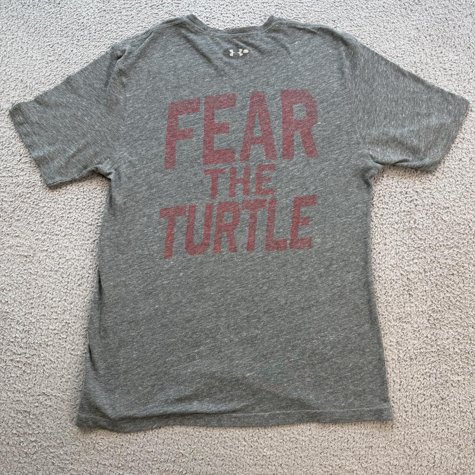 Under Armour Under Armour Maryland Terrapins Fear The Turtle T Shirt Gray Size US L / EU 52-54 / 3 - 2 Thumbnail