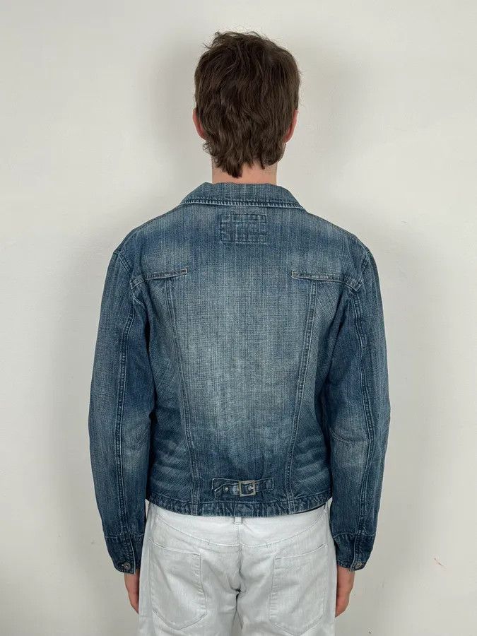 Marithe + Francois Girbaud FW2002 Marithé + François Girbaud Blue Faded Light Denim Jacket Size US S / EU 44-46 / 1 - 4 Thumbnail