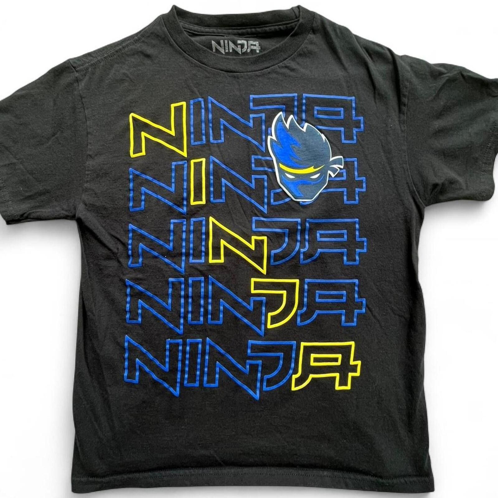 Other Ninja Fortnite T Shirt Kids Size Black Short Sleeve Size US XXS / EU 40 - 1 Thumbnail