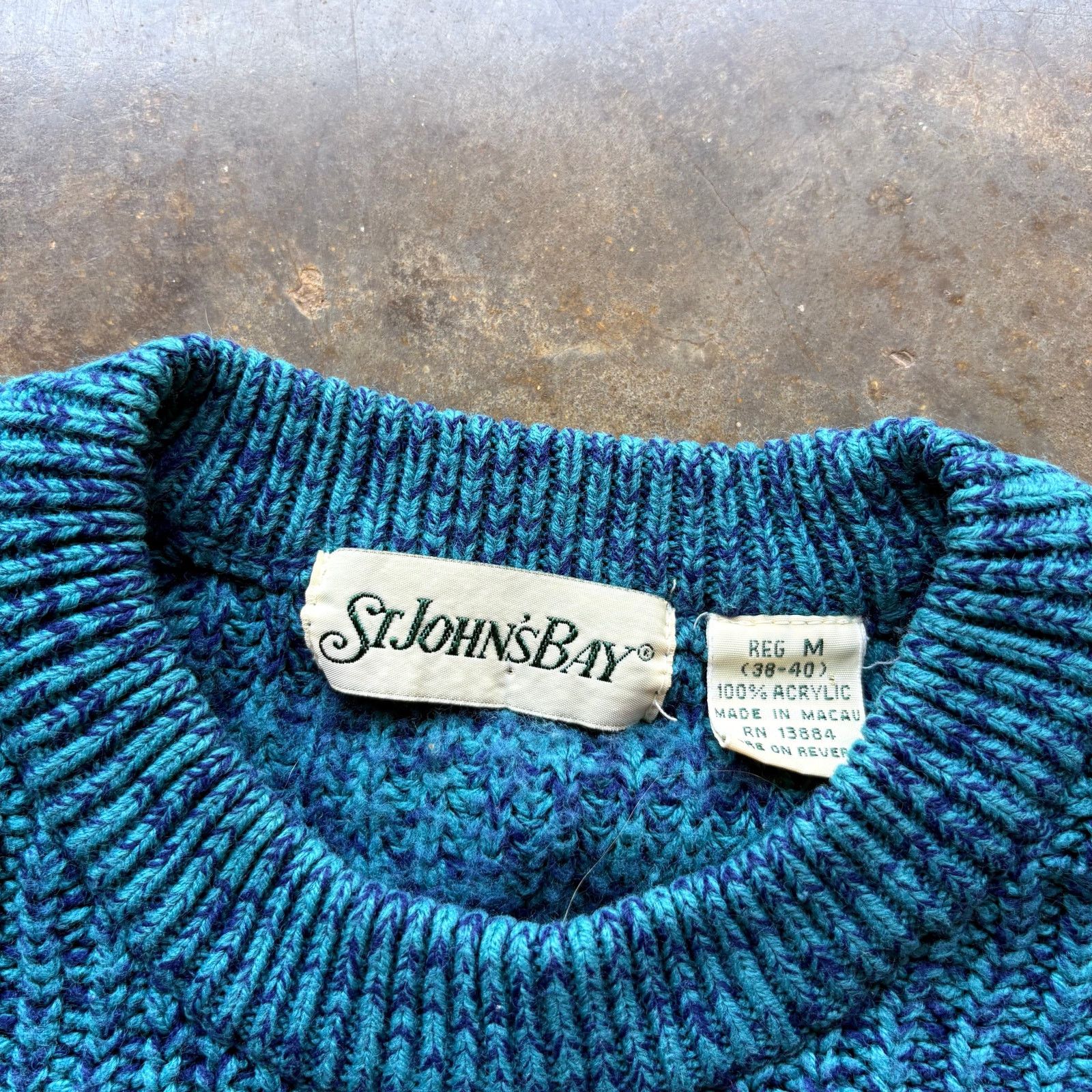 Vintage Beautiful Vintage St johns bay thick knit sweater Size US M / EU 48-50 / 2 - 3 Thumbnail