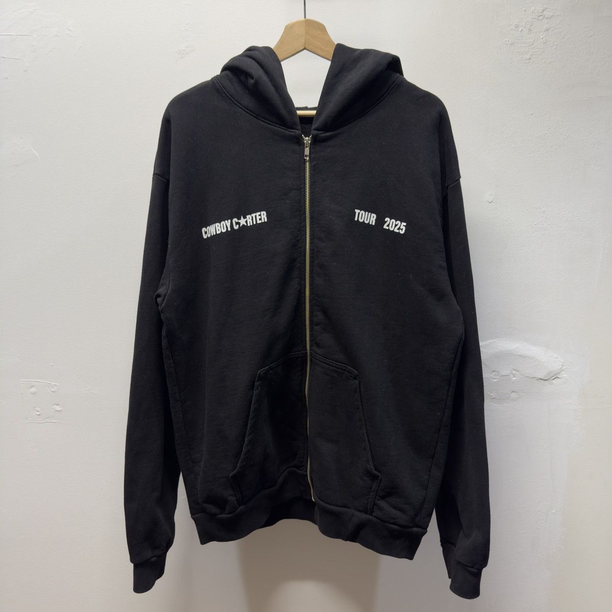Beyonce Cowboy Carter Beyonce 2025 Tour Zip Up Hoodie Size US L / EU 52-54 / 3 - 2 Thumbnail