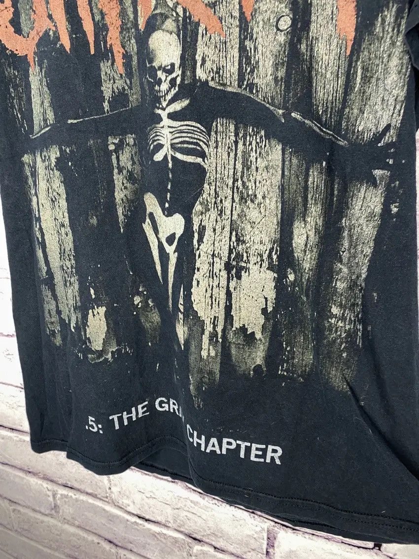 Band Tees Vintage 2014 Slipknot The Gray Chapter Double Logo Hoodie Size US S / EU 44-46 / 1 - 7 Thumbnail