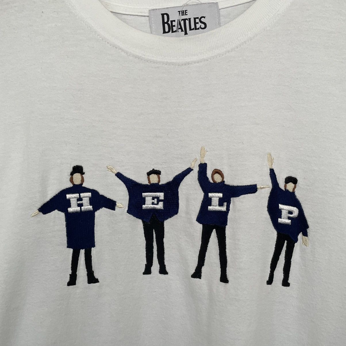 Band Tees The Beatles Help Studio Album Promo Tee Official Reissue Size US XL / EU 56 / 4 - 2 Thumbnail