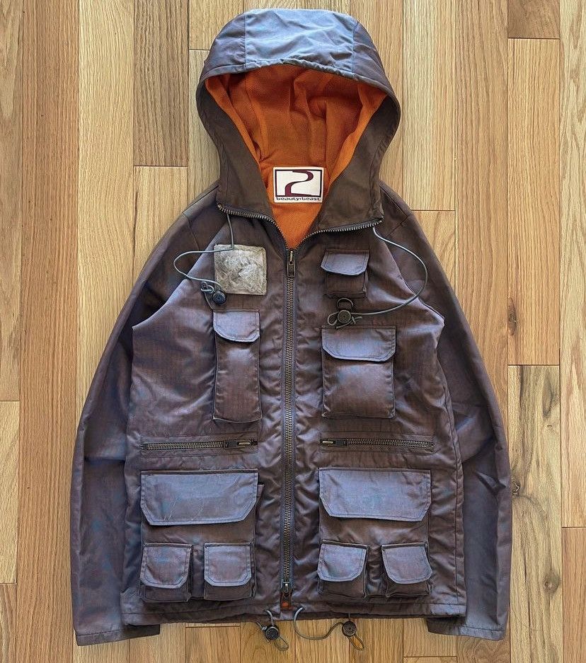 Beauty Beast Beauty:Beast 'Safety Orange' Mesh Lined Cargo Jacket Size US M / EU 48-50 / 2 - 1 Thumbnail