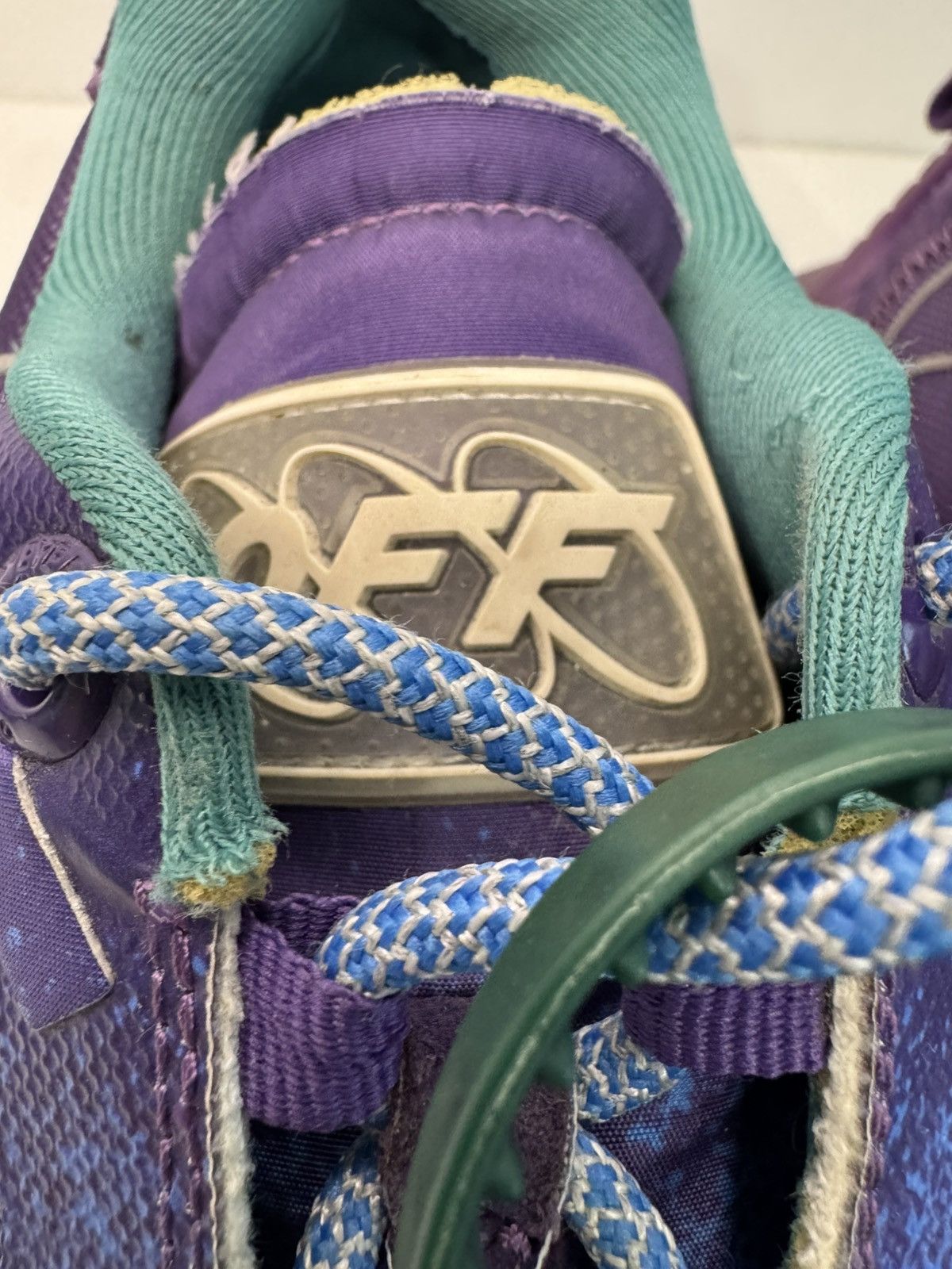 Off-White Off-White ODSY-1000 Sneakers Purple/Blue Size 41 Preowned Size US 8 / EU 41 - 3 Thumbnail