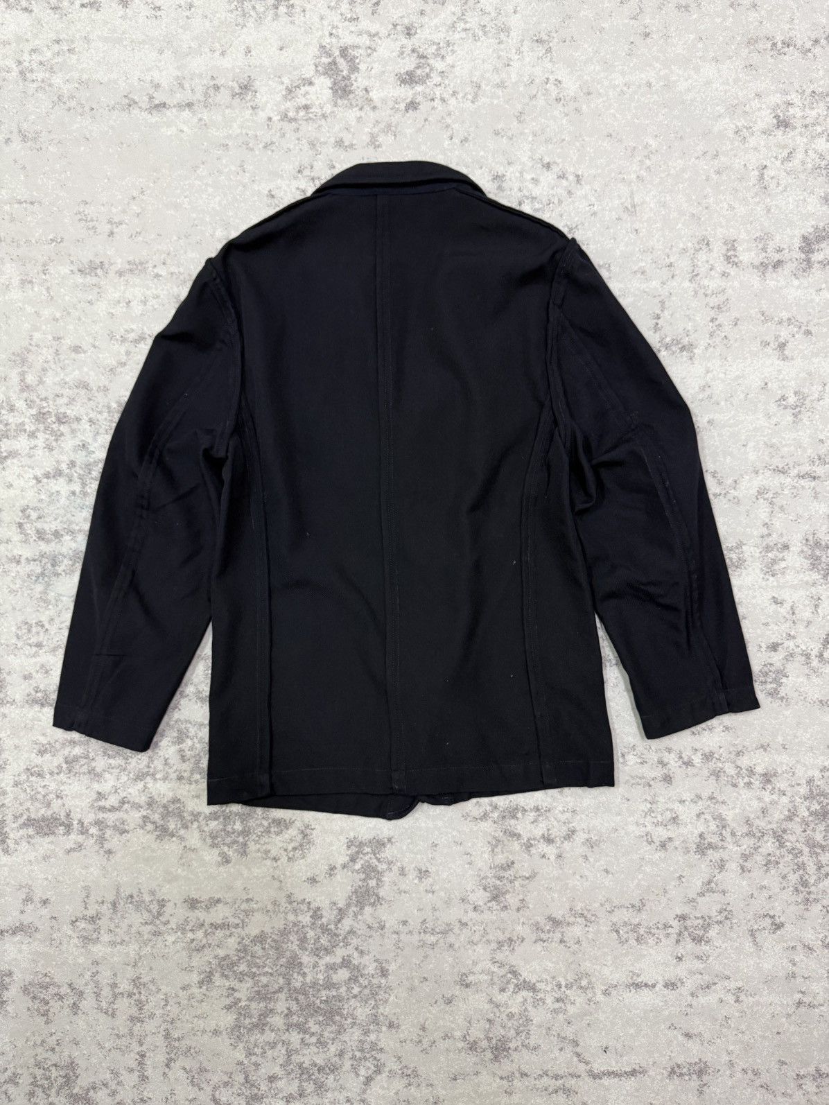 Comme des Garcons Homme Plus AD1998 Comme Des Garcons Homme Plus Linen Wool Coat Jacket Size US M / EU 48-50 / 2 - 13 Thumbnail