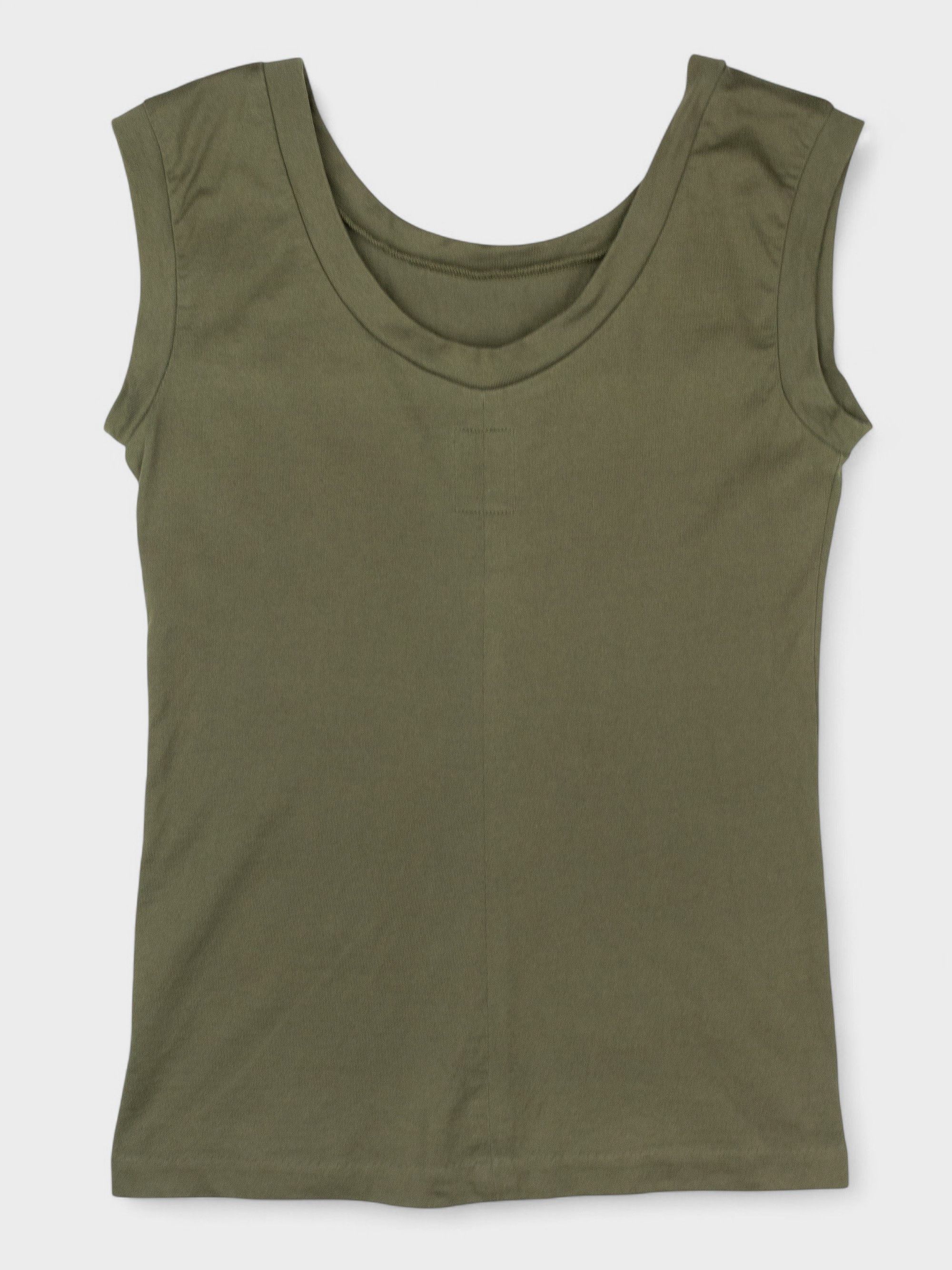 Y-3 Y-3 - S/S 2003 - women's three stripes tank top (green) Size S / US 4 / IT 40 - 3 Thumbnail