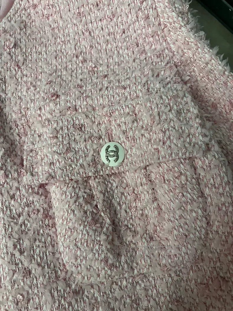 Chanel Chanel 21c cherry blossom pink jacket Size XXS / US 00 / IT 34 - 2 Thumbnail