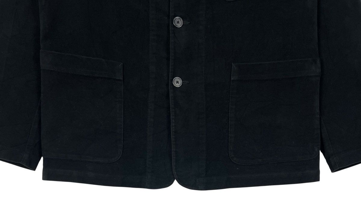 Polo Ralph Lauren Vintage Polo RL Black Velvet Chore Jacket Size US L / EU 52-54 / 3 - 6 Thumbnail