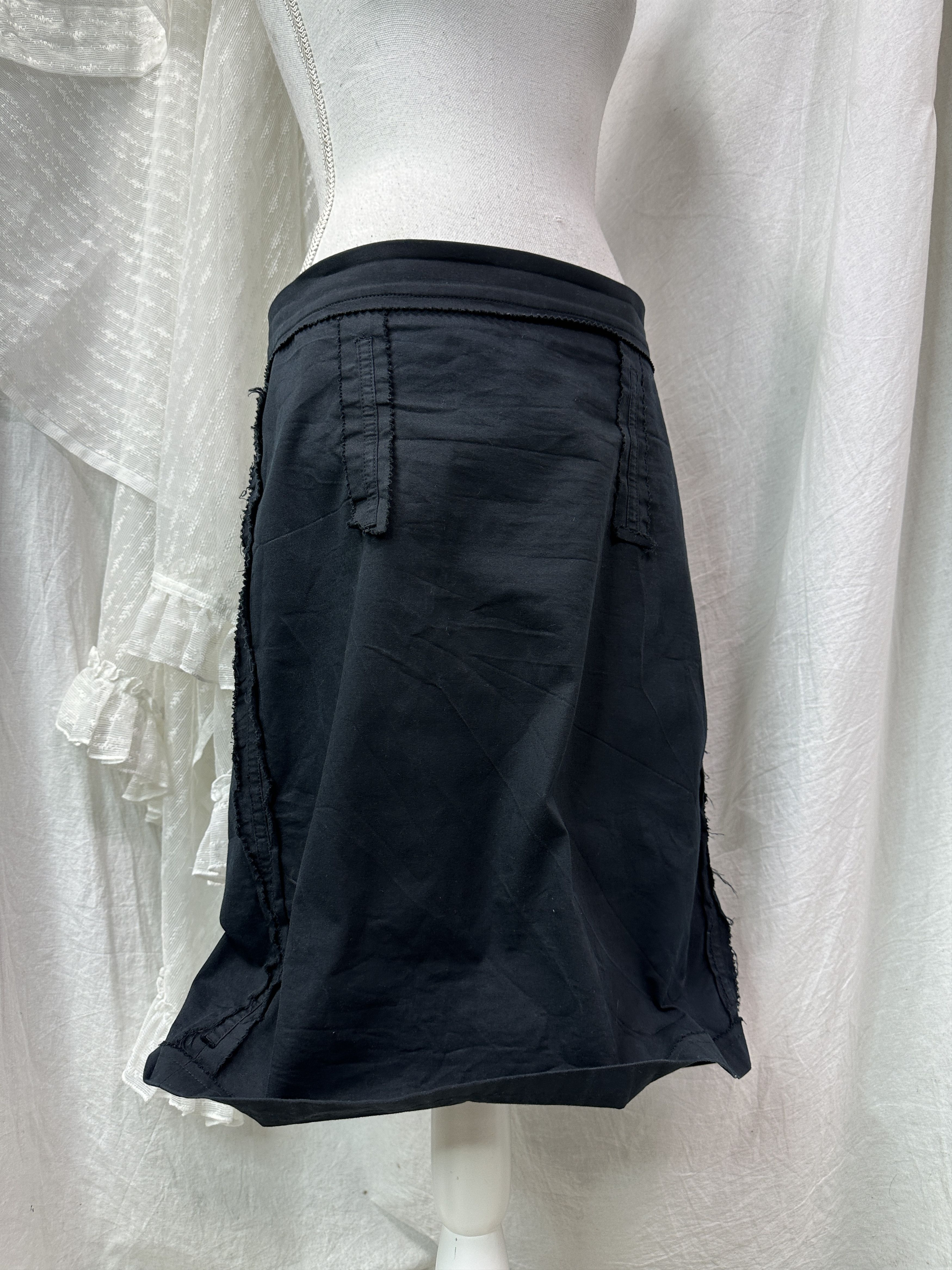 Jean Paul Gaultier Vintage Avant Garde Classy Jean Paul Gaultier Midi Skirt Y2K Size 26" / US 2 / IT 38 - 1 Thumbnail