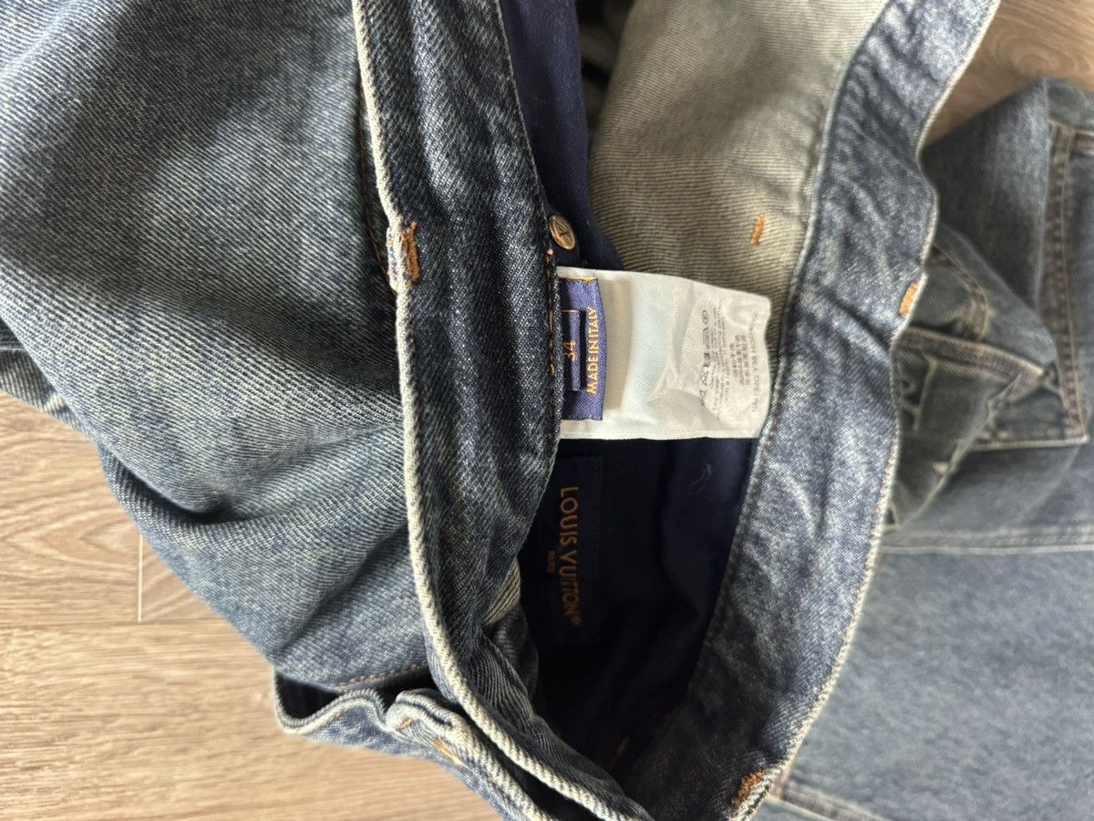 Louis Vuitton LOUIS VUITTON WORKWEAR DENIM JEANS 34 Size US 34 / EU 50 - 4 Thumbnail