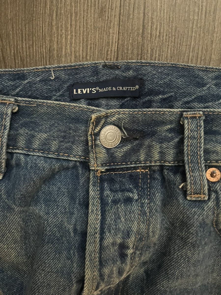 Levi's LEVIS 501 SELVEDGE RAW BAGGY DENIM Size US 33 - 6 Thumbnail