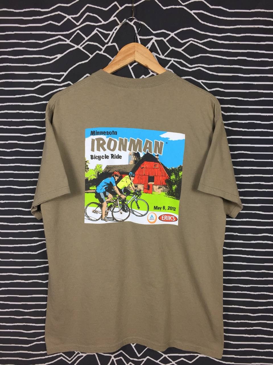 Gildan × Vintage Bicycle Ride Minnesota Ironman 2012 Tee Size US L / EU 52-54 / 3 - 2 Thumbnail