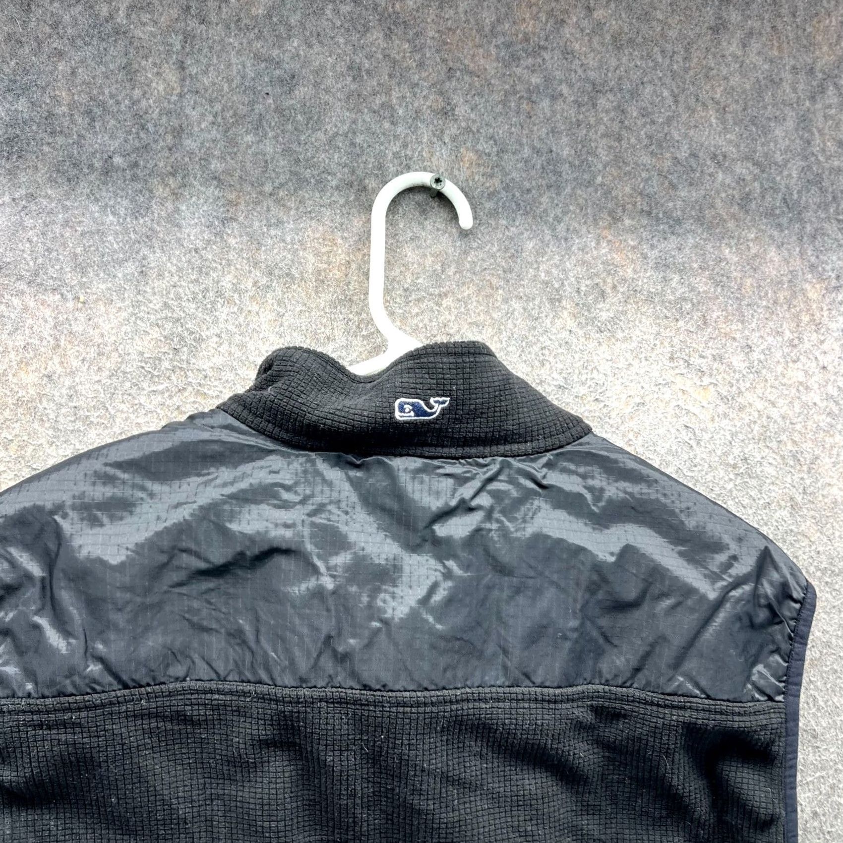 Vineyard Vines Vineyard Vines Vest Men L Black Fleece Full Zip Polyester Sleeveless Sweater Size US L / EU 52-54 / 3 - 7 Thumbnail