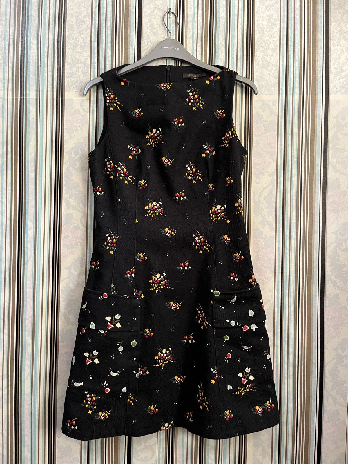 Louis Vuitton SS17 Tent dress floral by Nicolas Ghesquiere #B3 Size S / US 4 / IT 40 - 2 Thumbnail