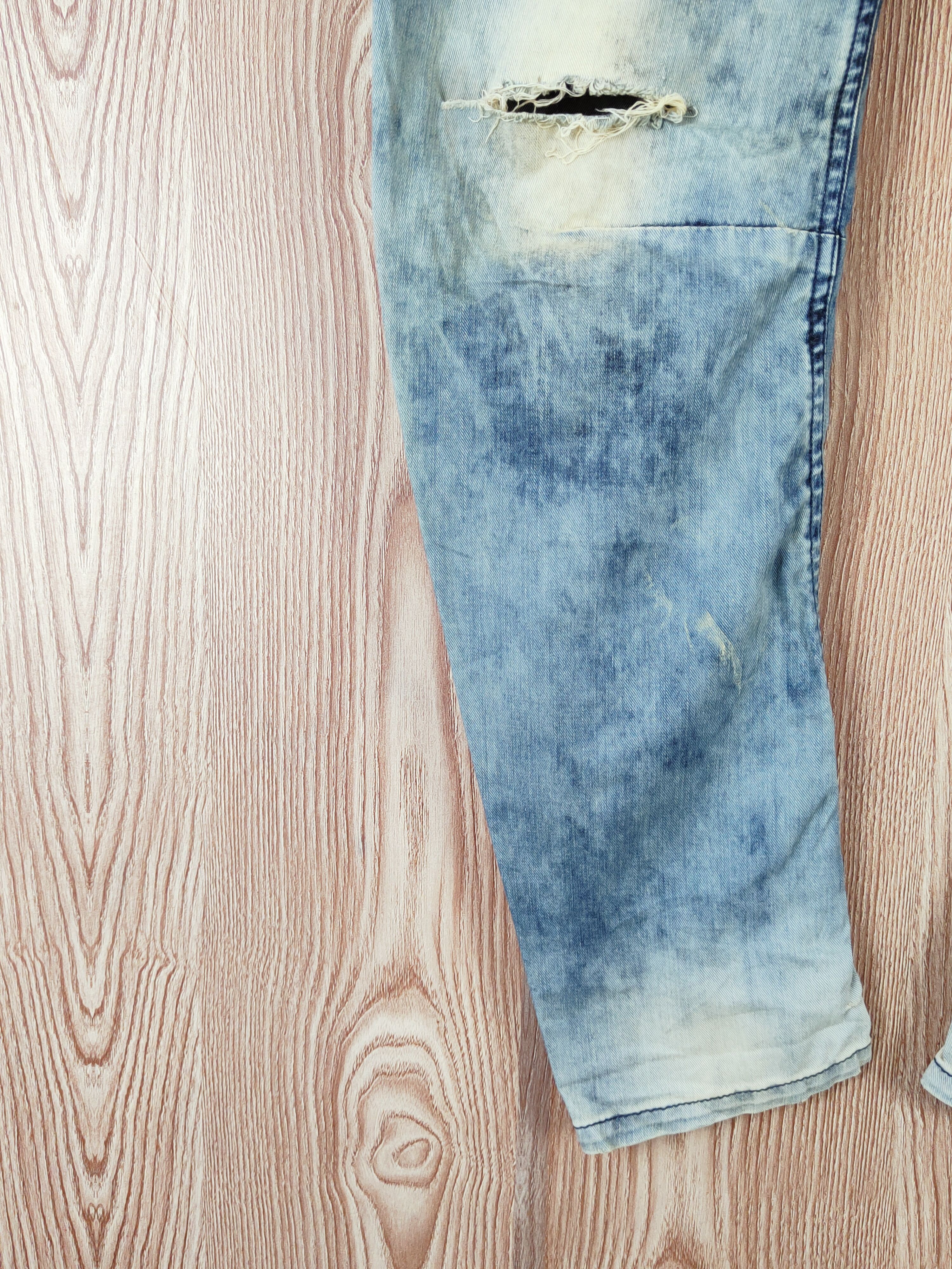 Diesel Diesel acid wash Faded Ripped Multipocket Cargo Pants #W645 Size US 27 - 5 Thumbnail