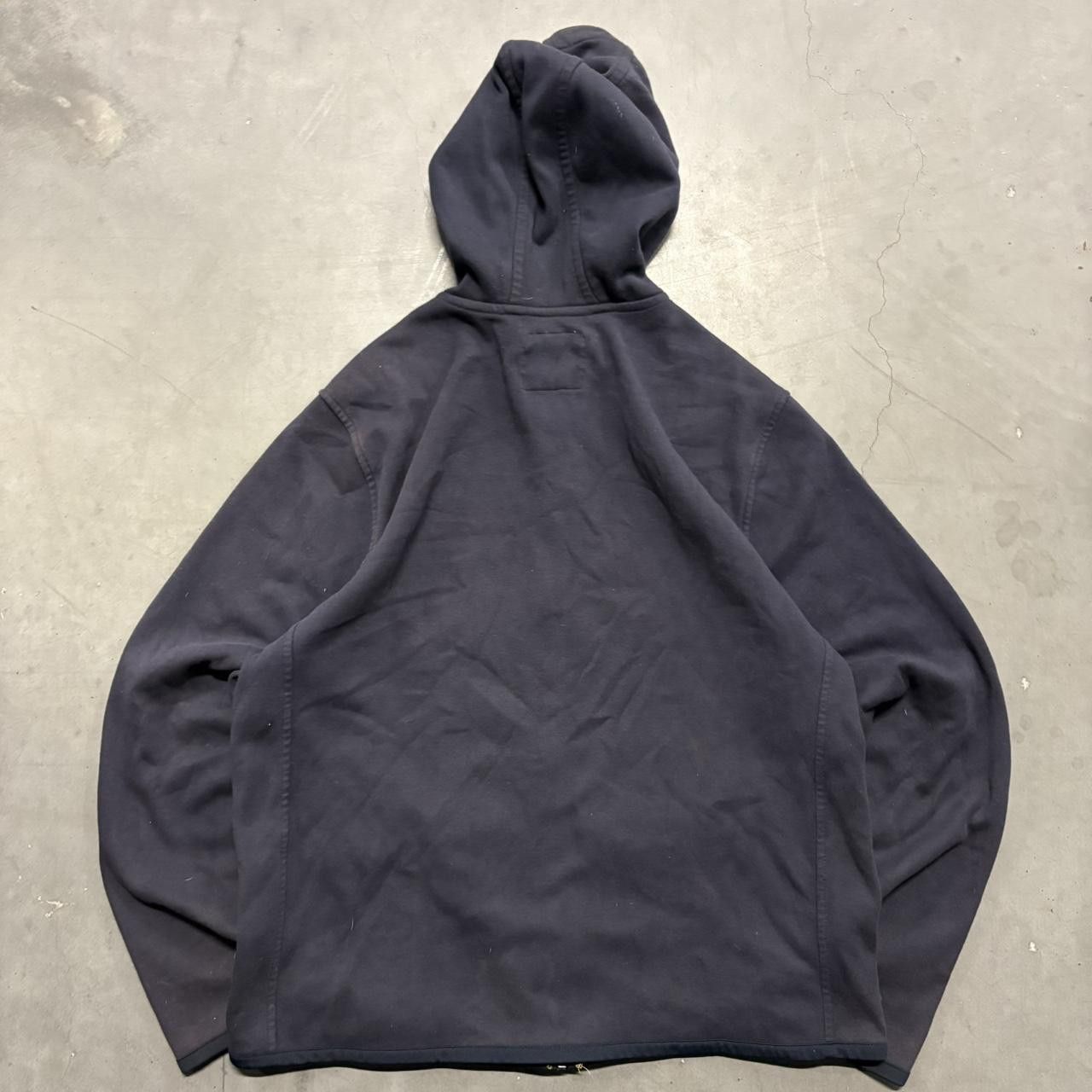 Old Navy Crazy Vintage Y2K/2000s Navy Blue Faded Old Navy Zipup Hoodie! Size US L / EU 52-54 / 3 - 2 Thumbnail