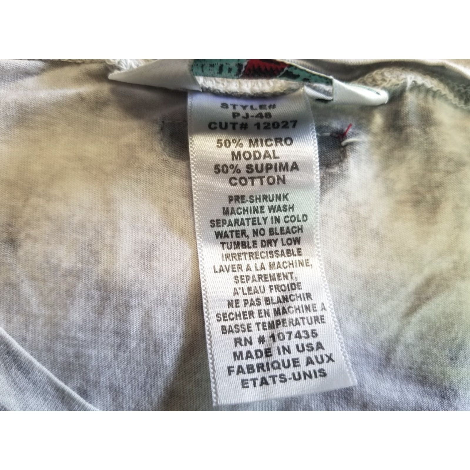 Hard Tail Hard Tail Blue Tie Dye Stretch Ultra Soft Relaxed Fit Top Small Blouse Gray S Women Regular Size Type Blouse Relaxed Fits Deluxe? Size S / US 4 / IT 40 - 7 Thumbnail