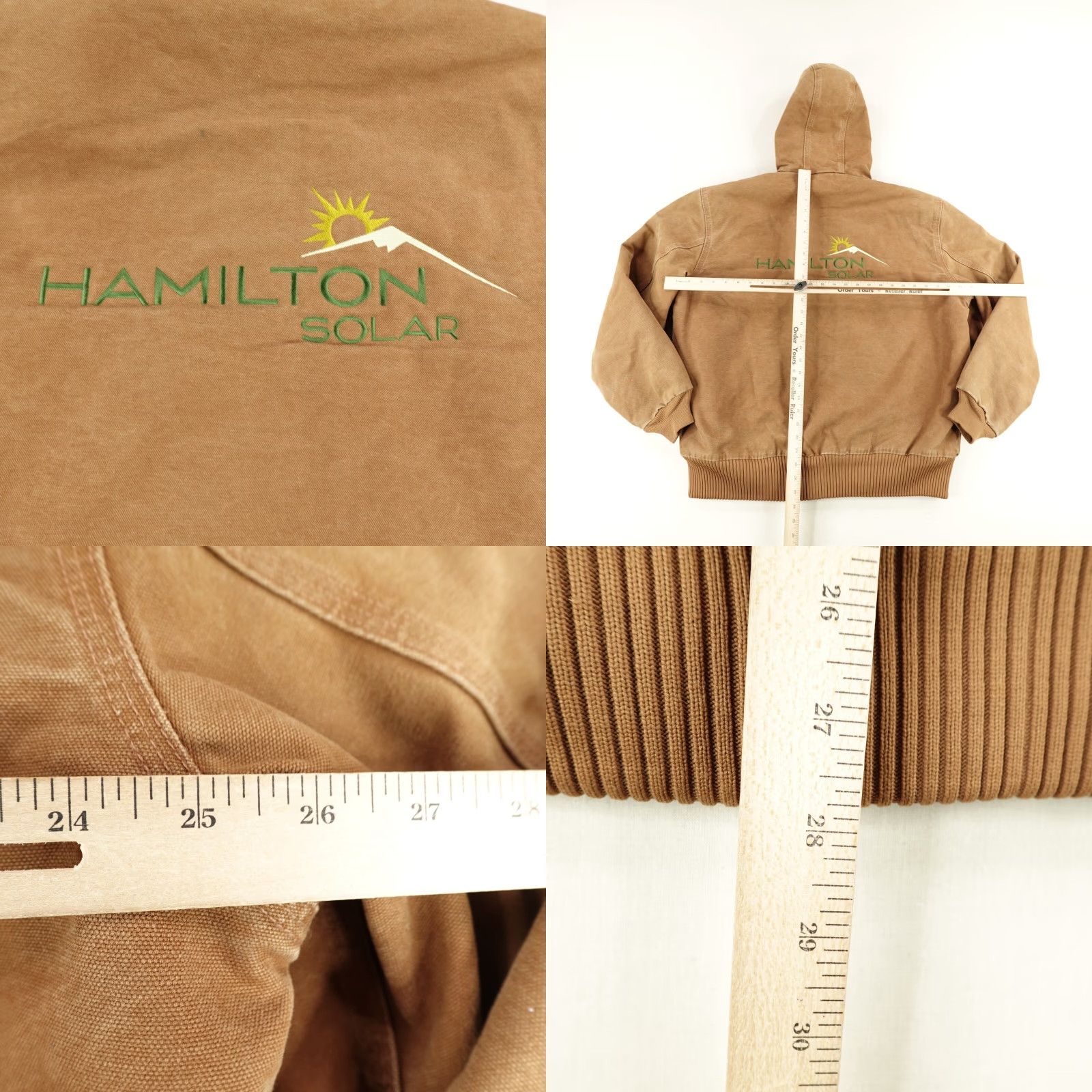 Carhartt VINTAGE Carhartt Jacket Mens Large Brown Quilt Lined Insulated Active Jac Duck Canvas Size US L / EU 52-54 / 3 - 8 Thumbnail