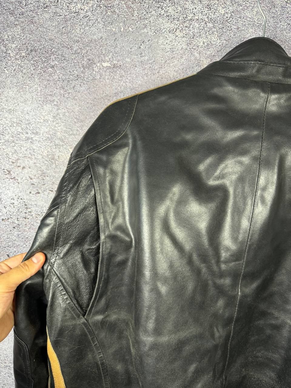 Leather SUPERIOR Leather Motorcycle Lacket 2XL Dainese Alpinestar Size US XXL / EU 58 / 5 - 21 Thumbnail