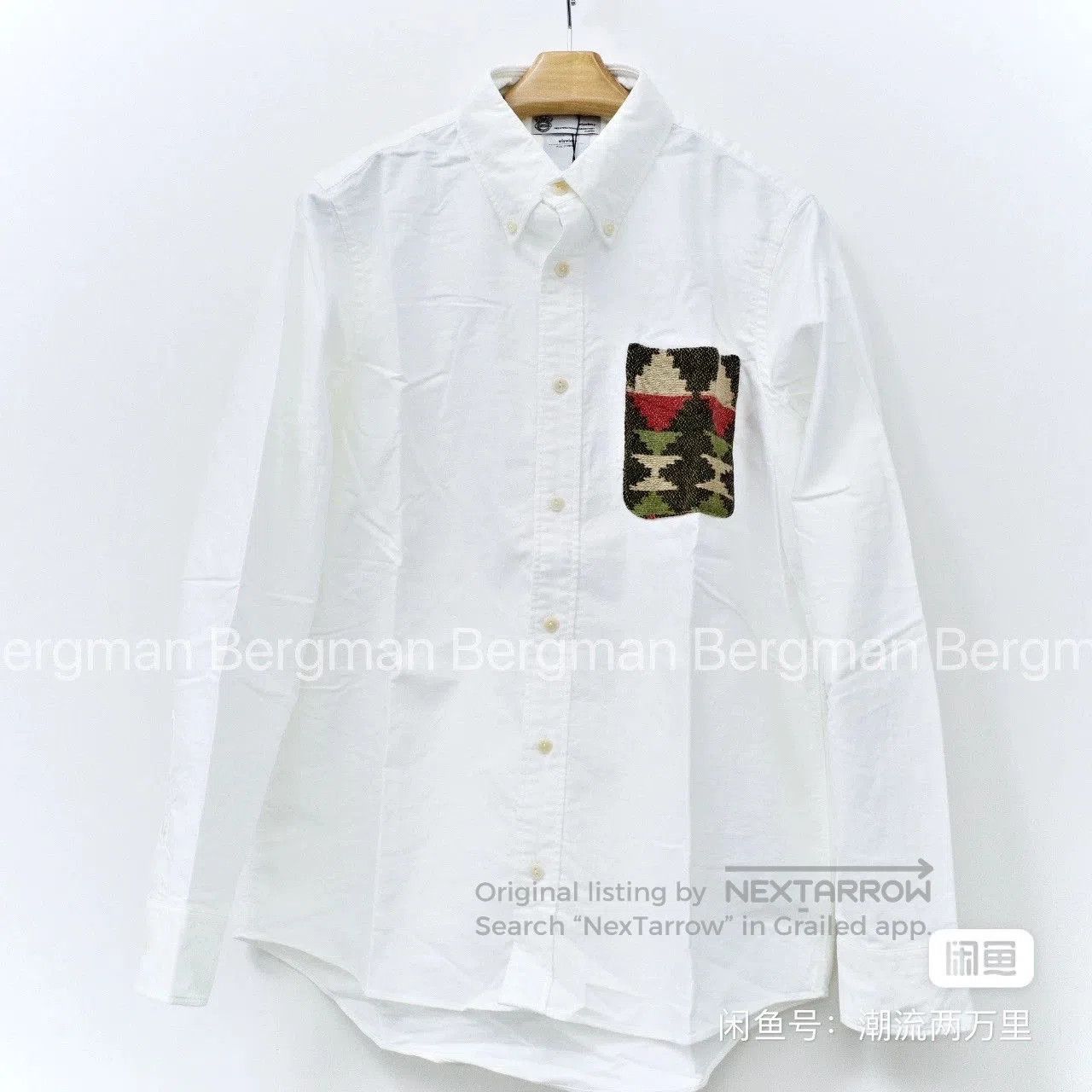 Visvim VISVIM V+V B.D. BLANKET POCKET Shirt. Size US M / EU 48-50 / 2 - 2 Thumbnail