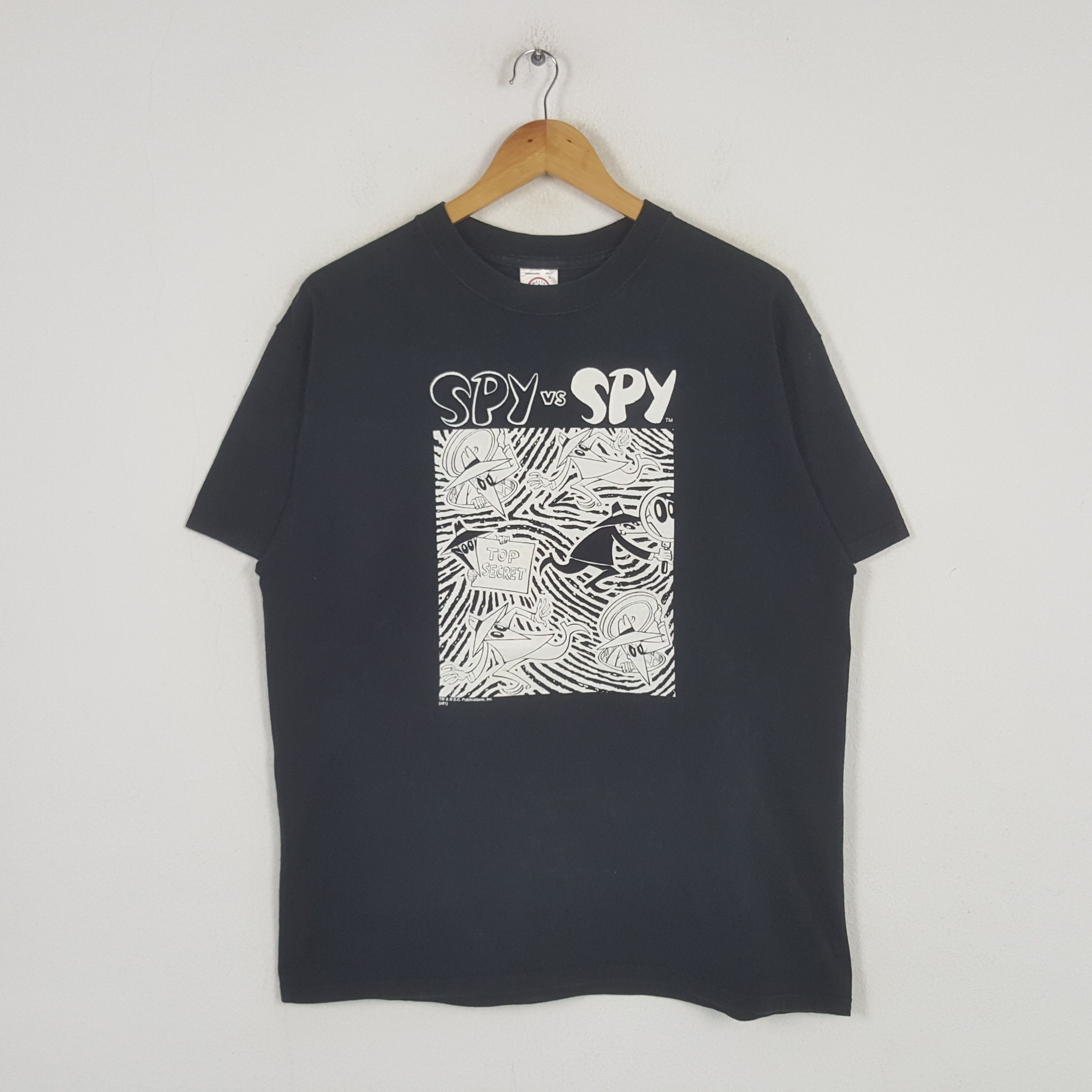 Playstation Vintage Spy vs Spy Video Game Comic Art Tshirt 31 Size US L / EU 52-54 / 3 - 1 Thumbnail