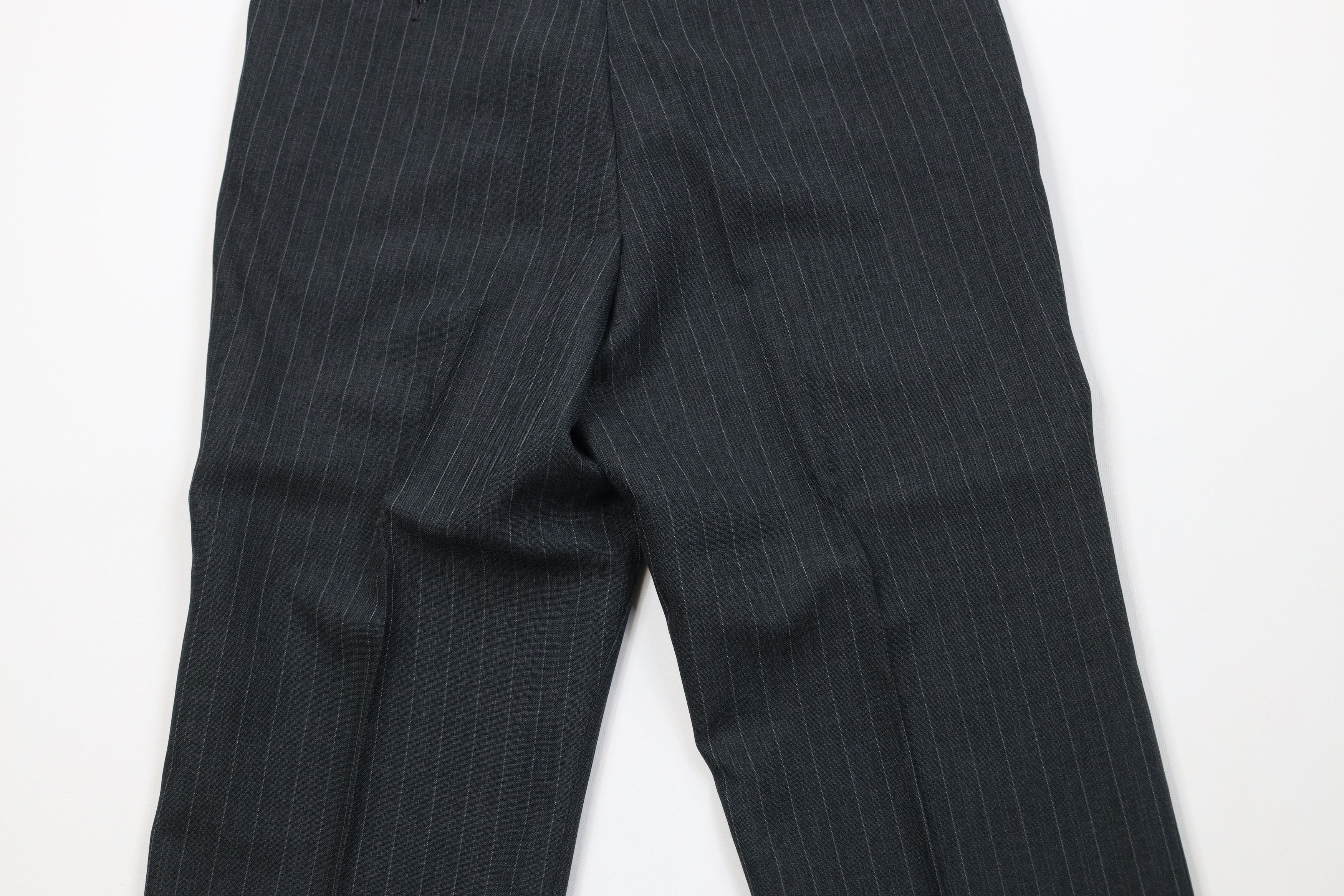 Vintage Vintage 70s Streetwear Knit Flared Chino Pants Gray USA Size US 32 / EU 48 - 11 Thumbnail