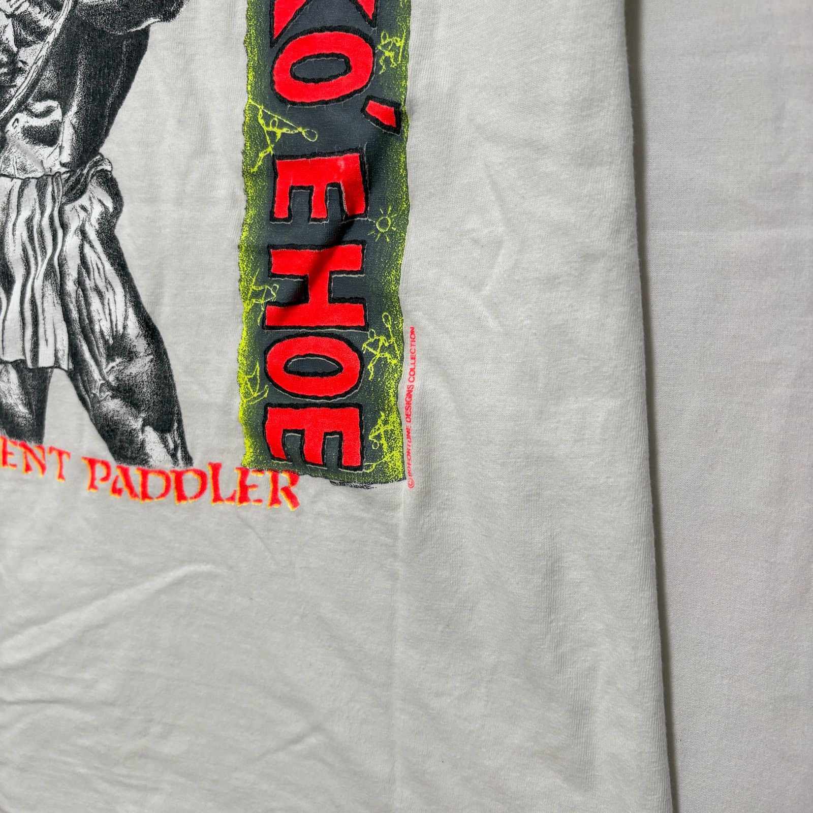 Hanes VTG 80s Hawaiian Strength White Graphic T-Shirt L Size US L / EU 52-54 / 3 - 4 Thumbnail