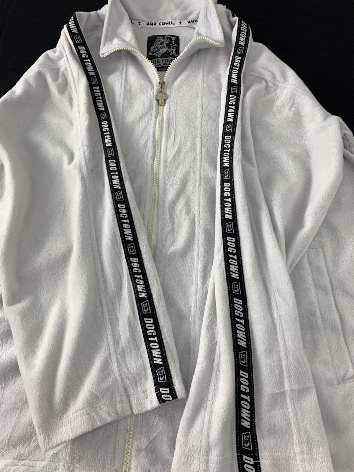 Dogtown Hype Dog Town Black Dragon Fleece Zip Up Embroidery Jacket Size US L / EU 52-54 / 3 - 6 Thumbnail