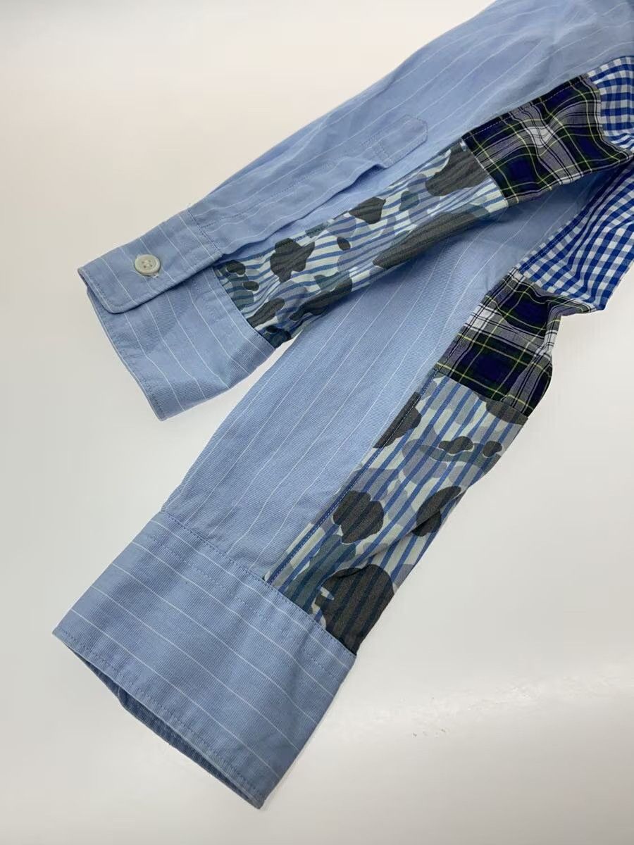 Comme des Garcons × Comme des Garcons Homme Deux Patchwork Button Shirt Size US XS / EU 42 / 0 - 3 Thumbnail