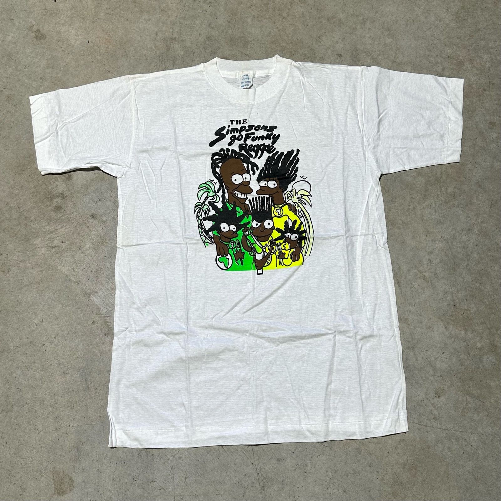 Other Vintage The Simpsons Go Funky Regge tee size XL in Men Size US XL / EU 56 / 4 - 1 Thumbnail