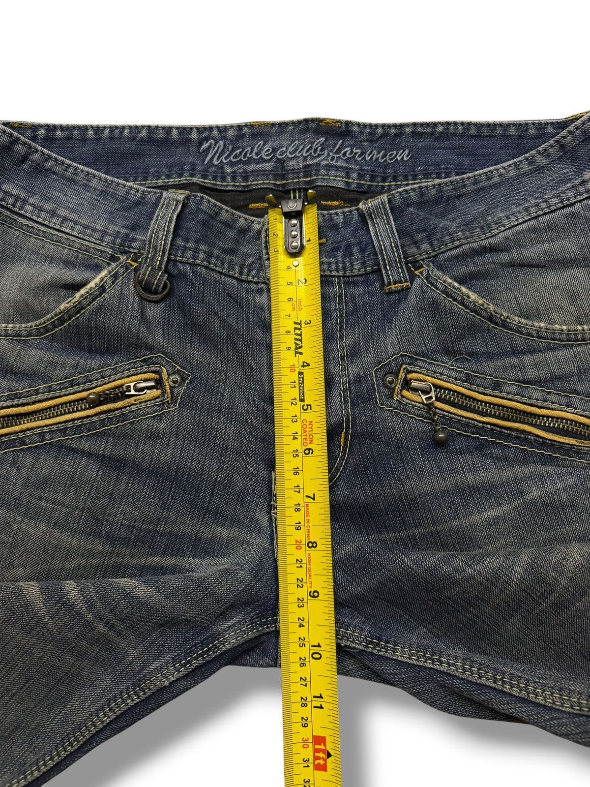 Nicole Club Vintage Nicole Club For Men Y2K Denim Jeans Japan | W32 Size US 32 / EU 48 - 14 Thumbnail