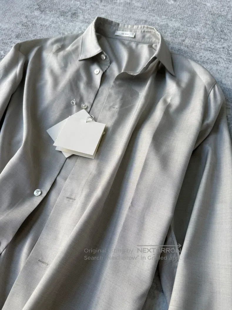 The Row The Row Silk Shirt Size M / US 6-8 / IT 42-44 - 2 Thumbnail