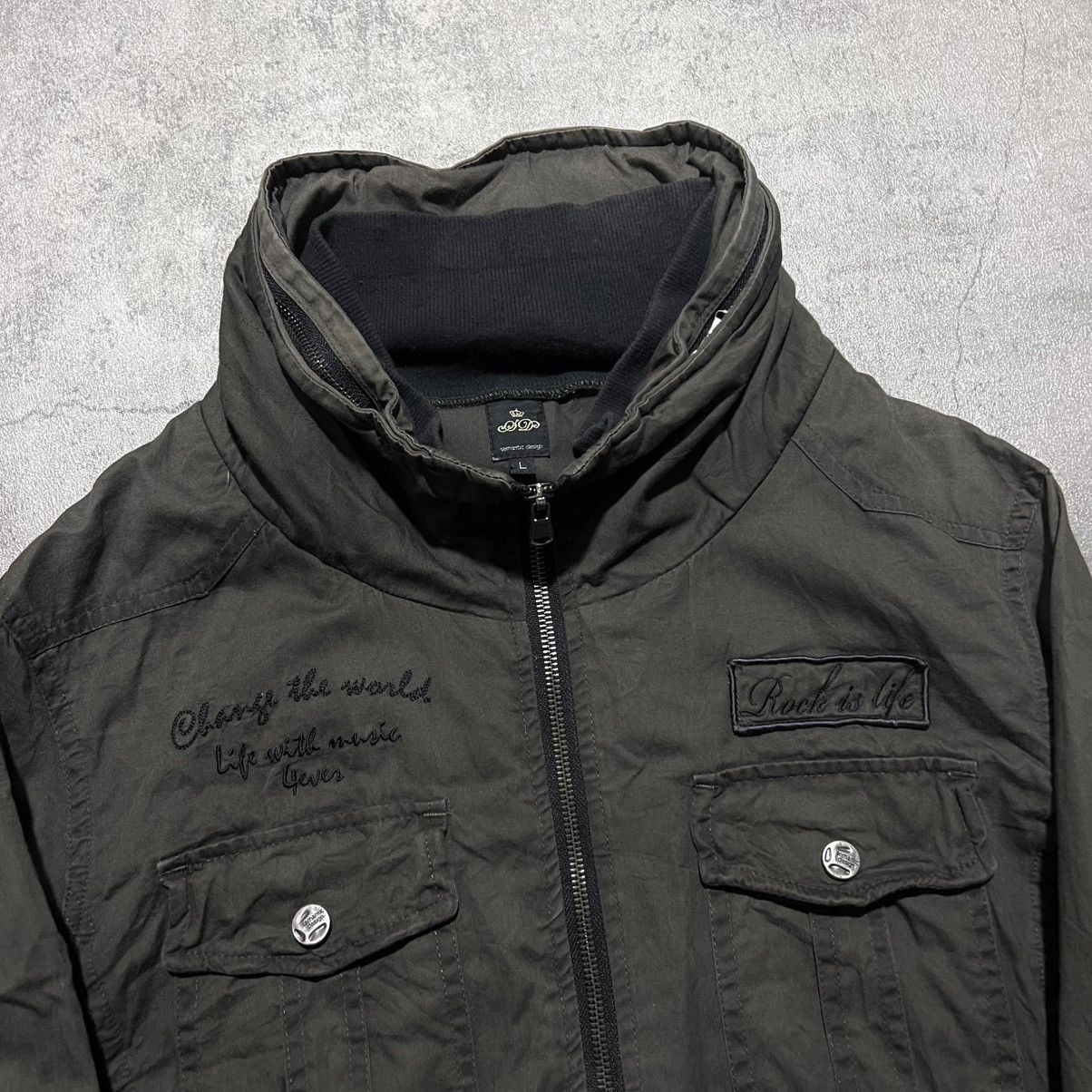 semanticdesign Semantic Design Bono Light Jacket GOA LGB In The Attic Style Size US L / EU 52-54 / 3 - 3 Thumbnail